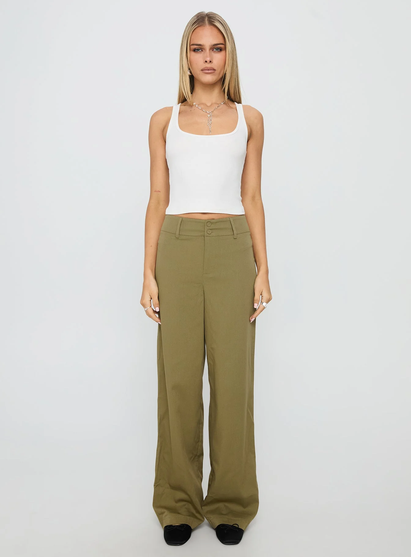 Alaina Pants Olive - Image 6