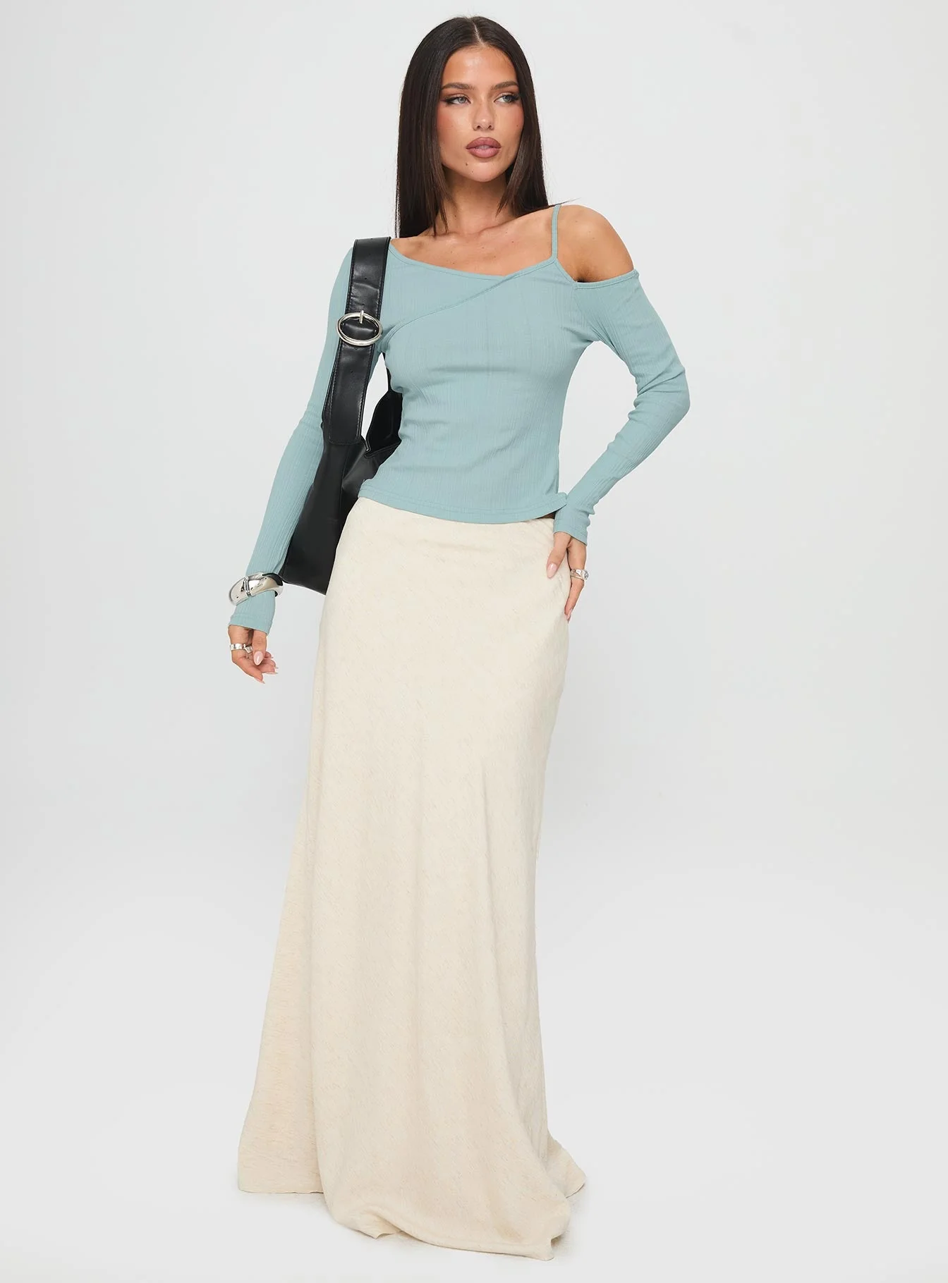 Amarante Rib Top Blue - Image 2