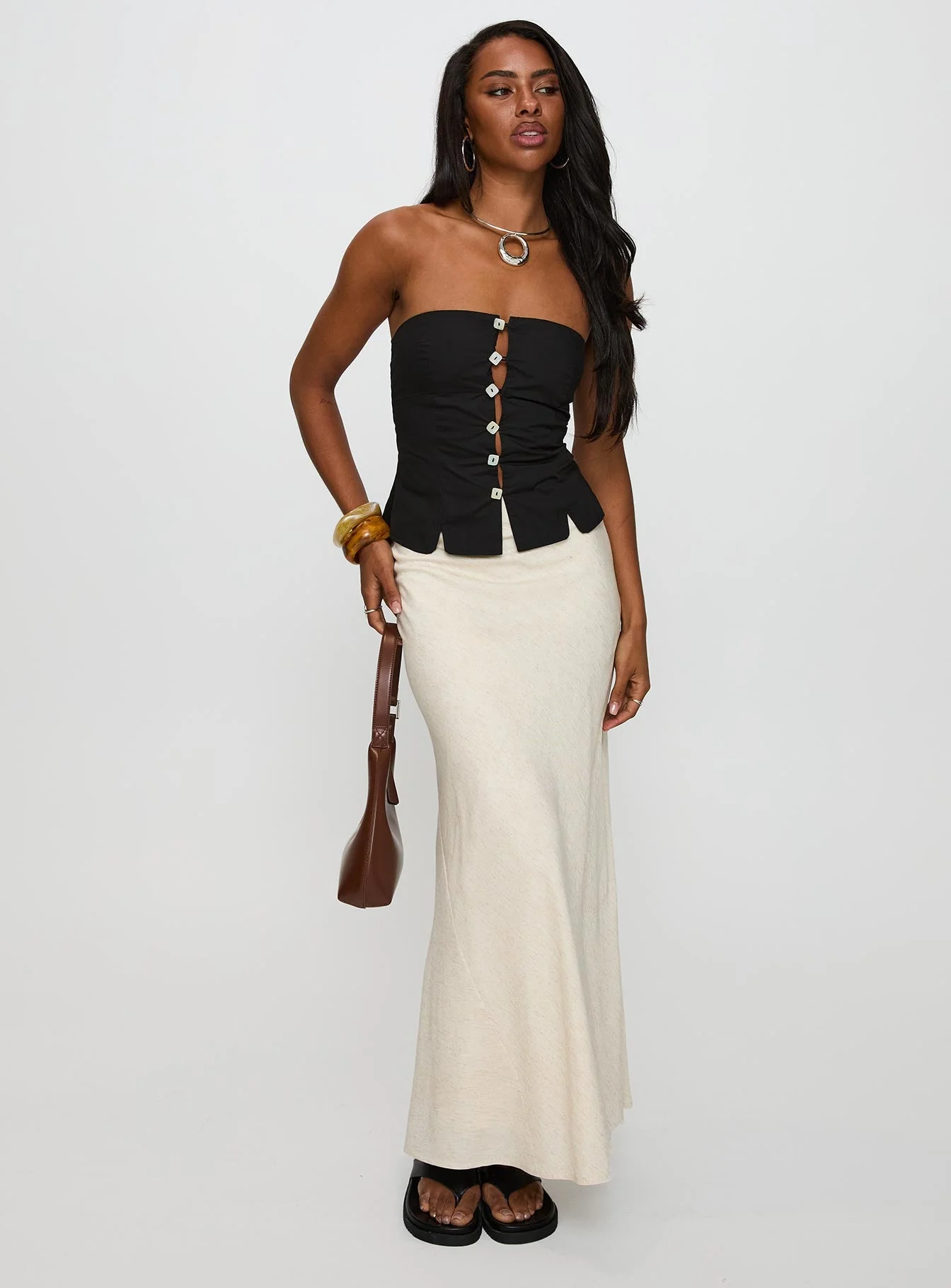 Analeia Strapless Top Black - Image 3