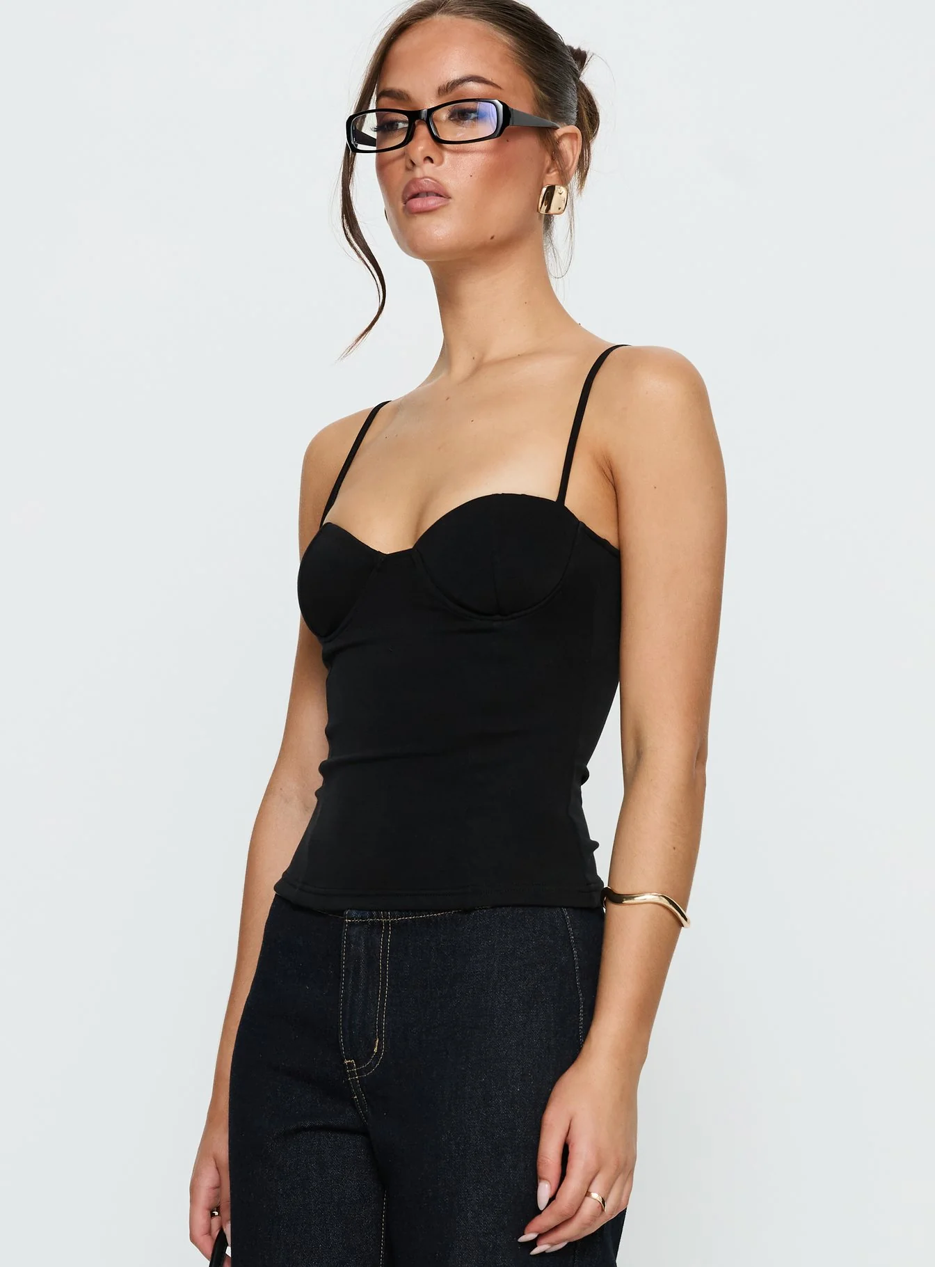 Anataza Underwire Top Black - Image 4