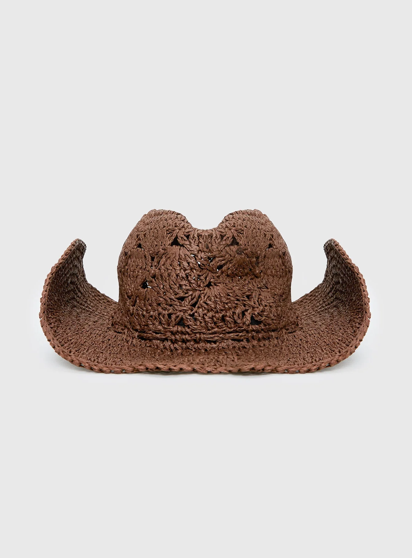 Anistyn Woven Cowboy Hat Tan - Image 2