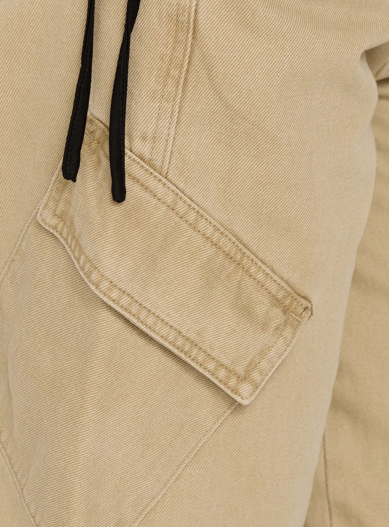 Apres Tie Waist Jorts Stone - Image 7
