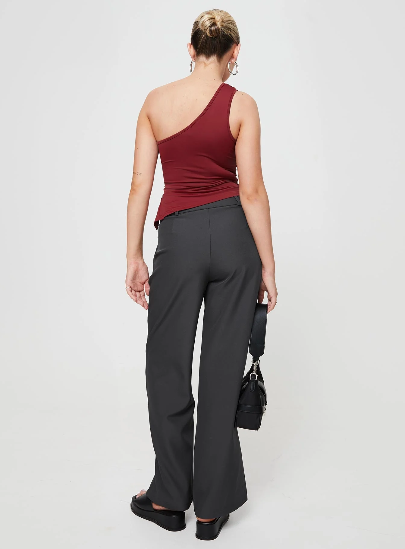 Archie Low Rise Pants Slate - Image 5