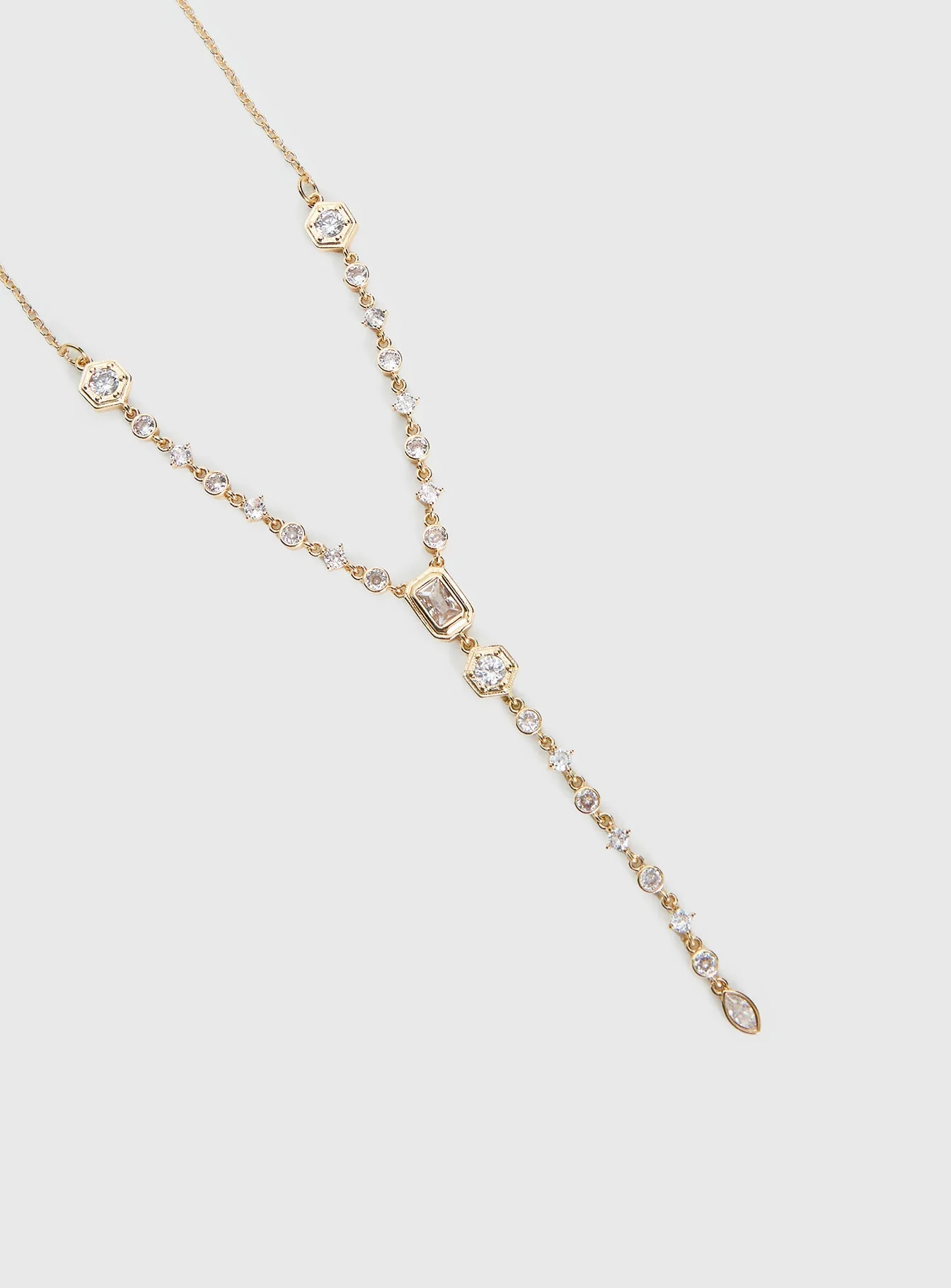 Arica Y Necklace Gold - Image 3