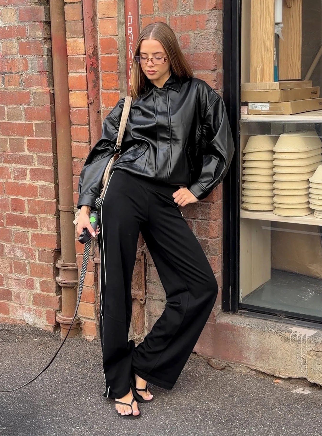 Ascenda Straight Leg Track Pant Black - Image 12