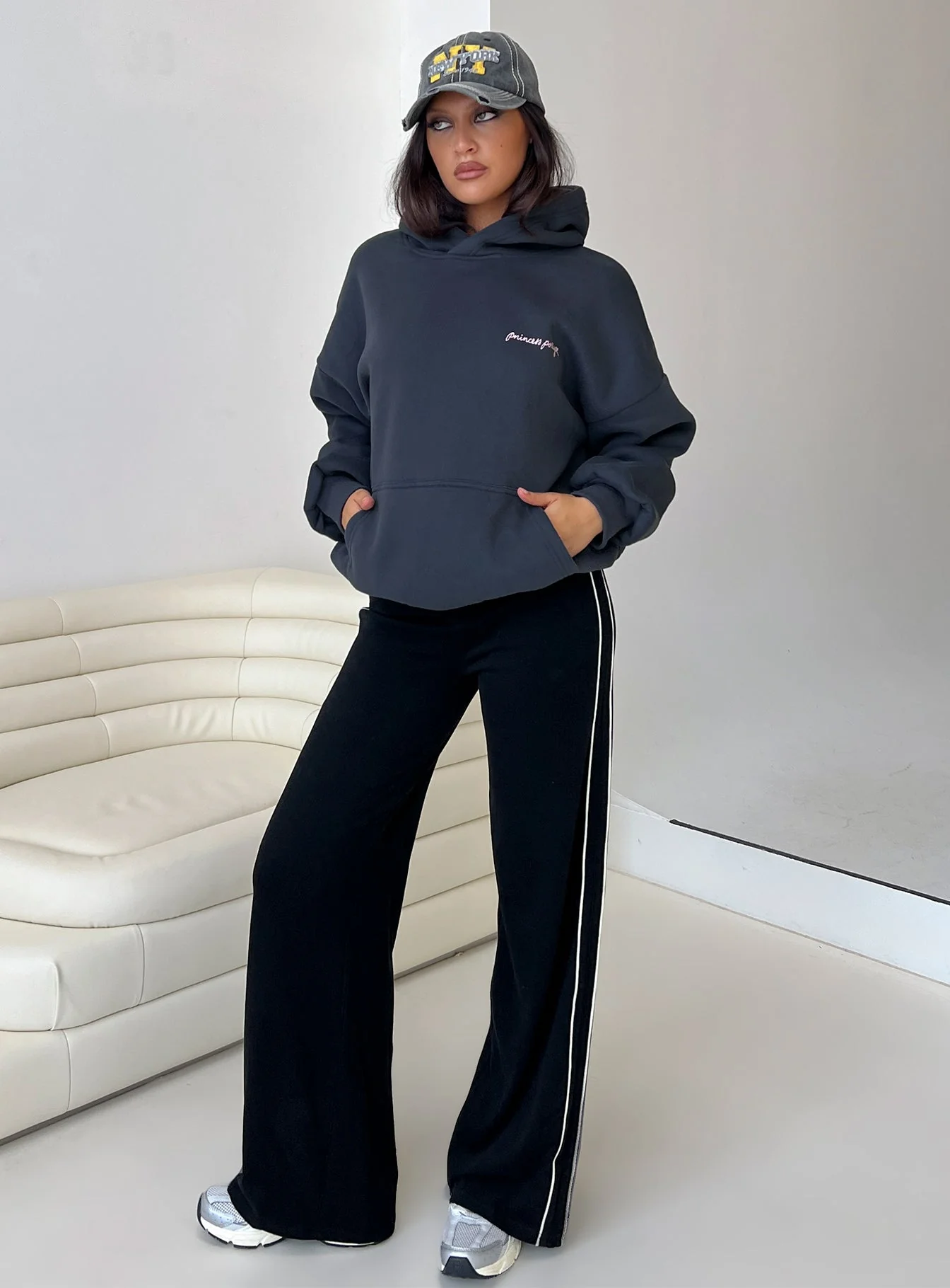 Ascenda Straight Leg Track Pant Black - Image 9