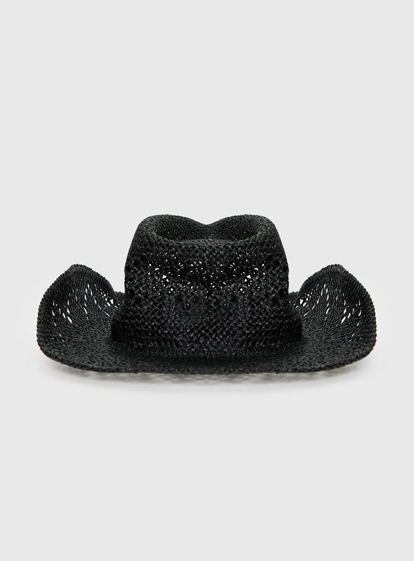 Avyanna Straw Cowboy Hat Black - Image 4