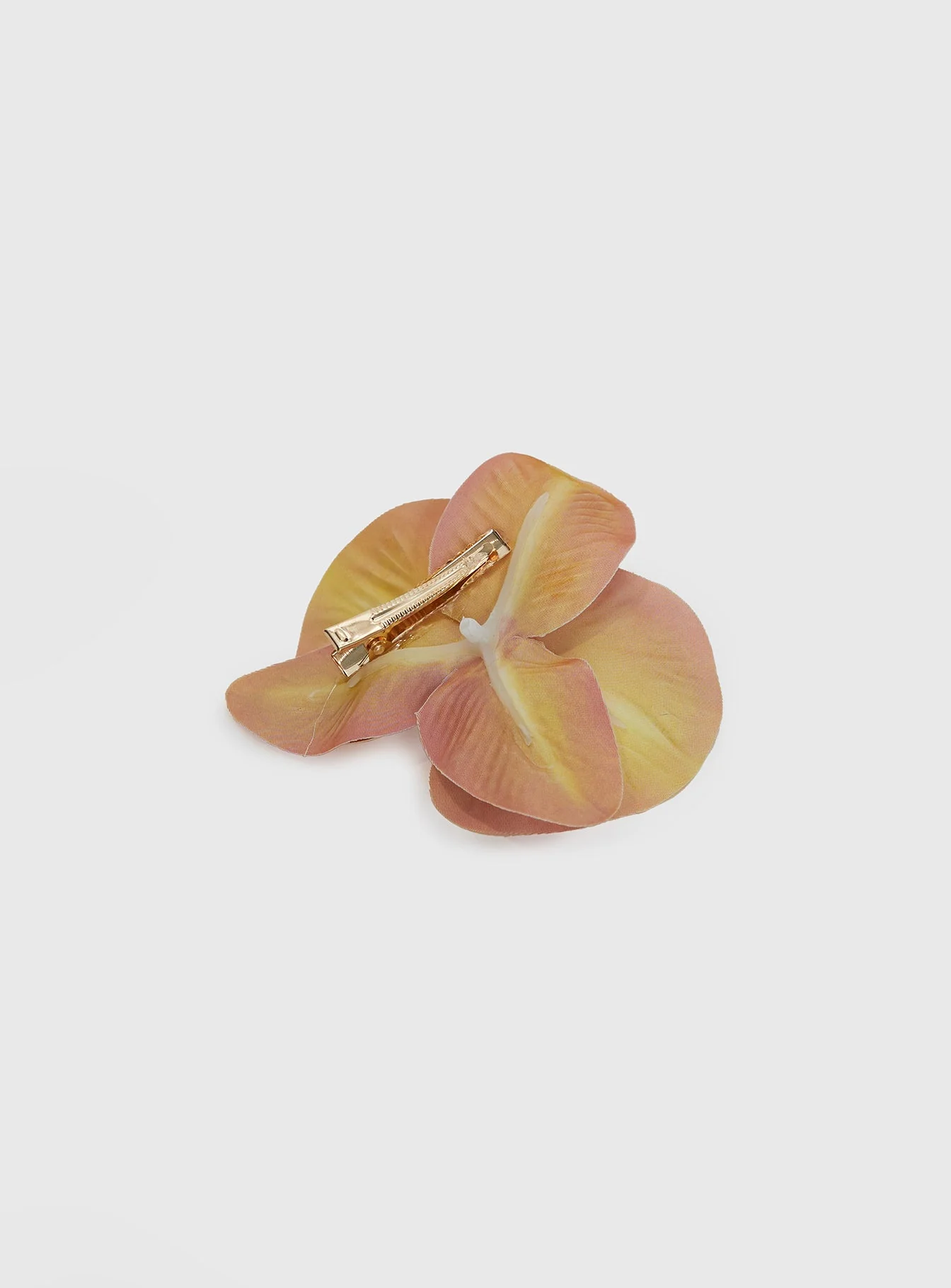 Azurah Flower Hair Clip Yellow - Image 3