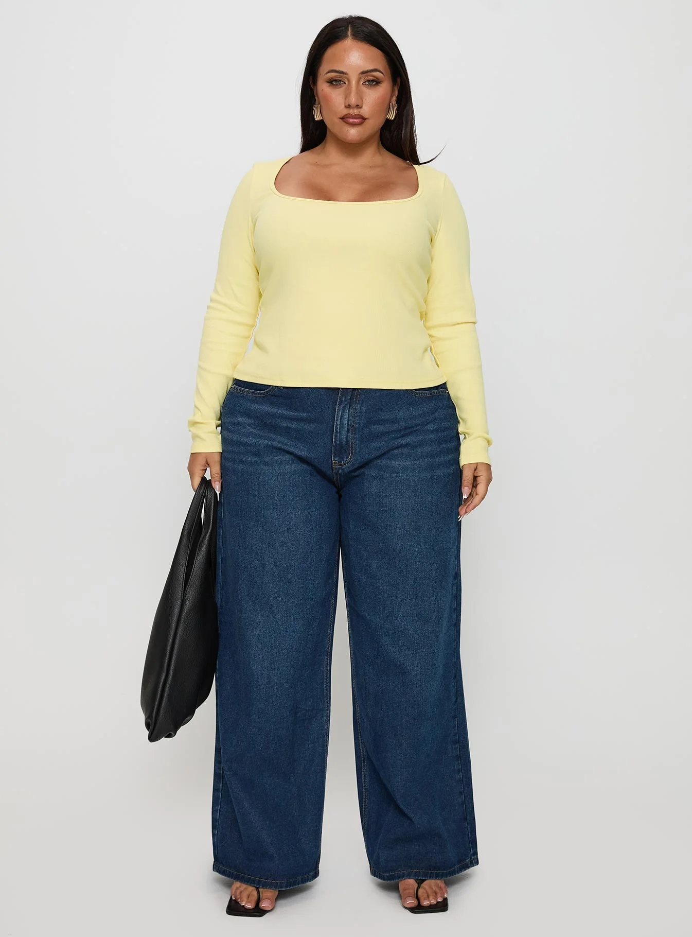 Baseline Long Sleeve Top Yellow Curve - Image 7