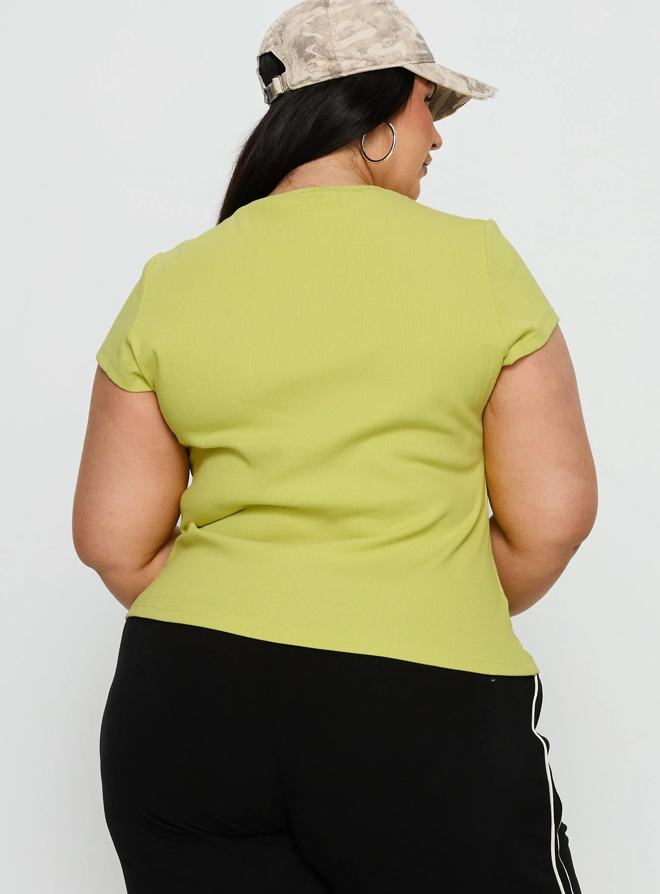 Baseline Longline Rib Top Green Curve - Image 5