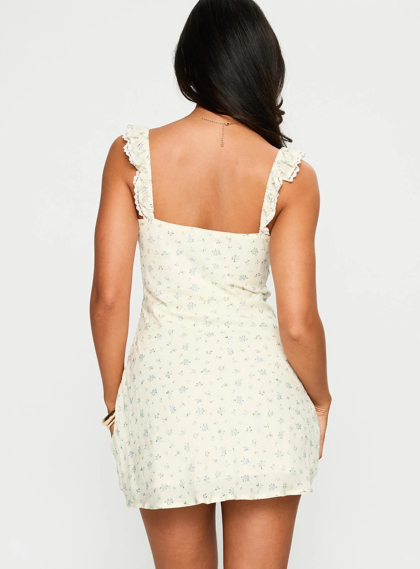 Beacall Mini Dress Multi Floral - Image 5