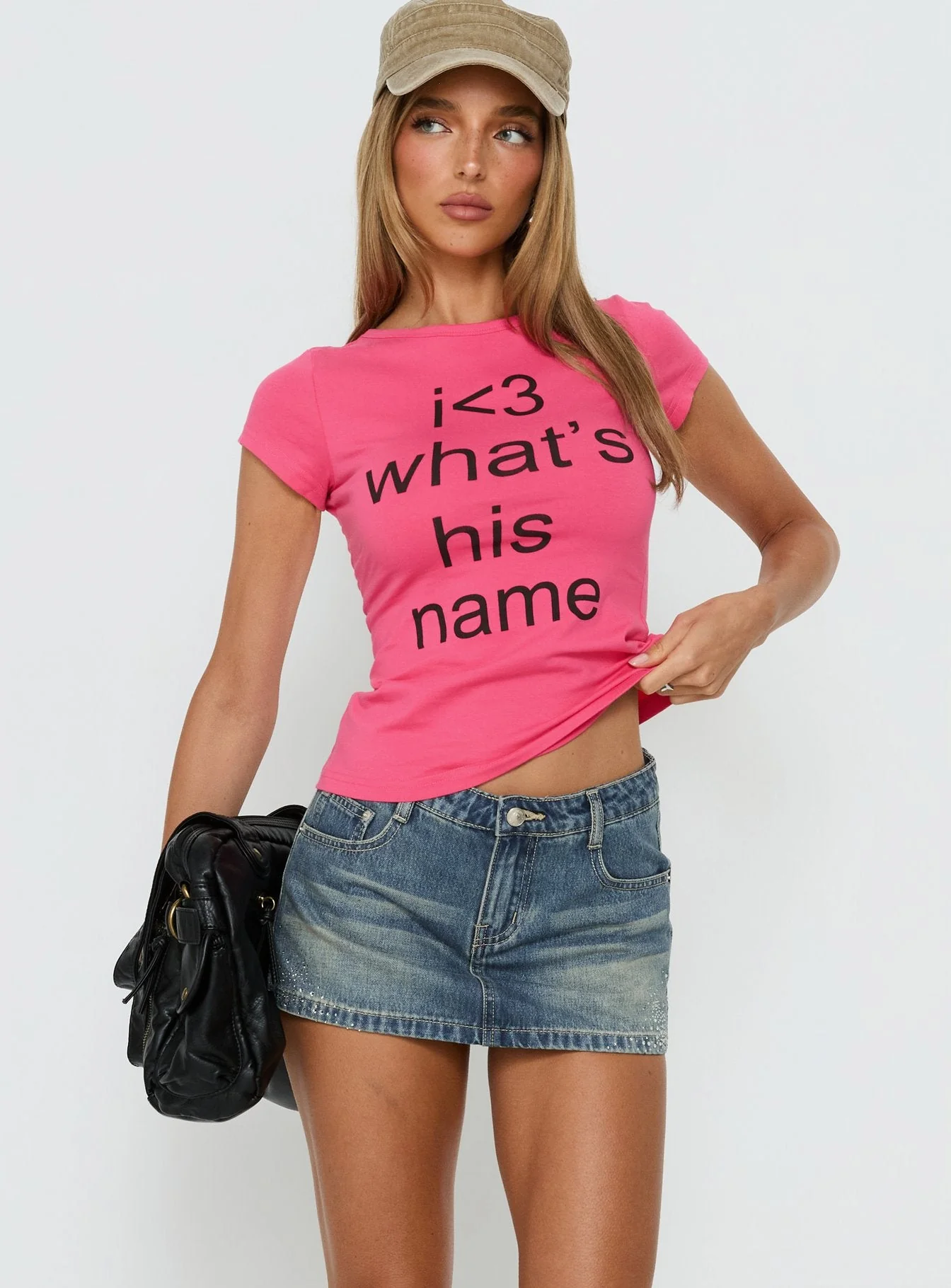 Beck And Call Small Diamante Skort Blue - Image 2