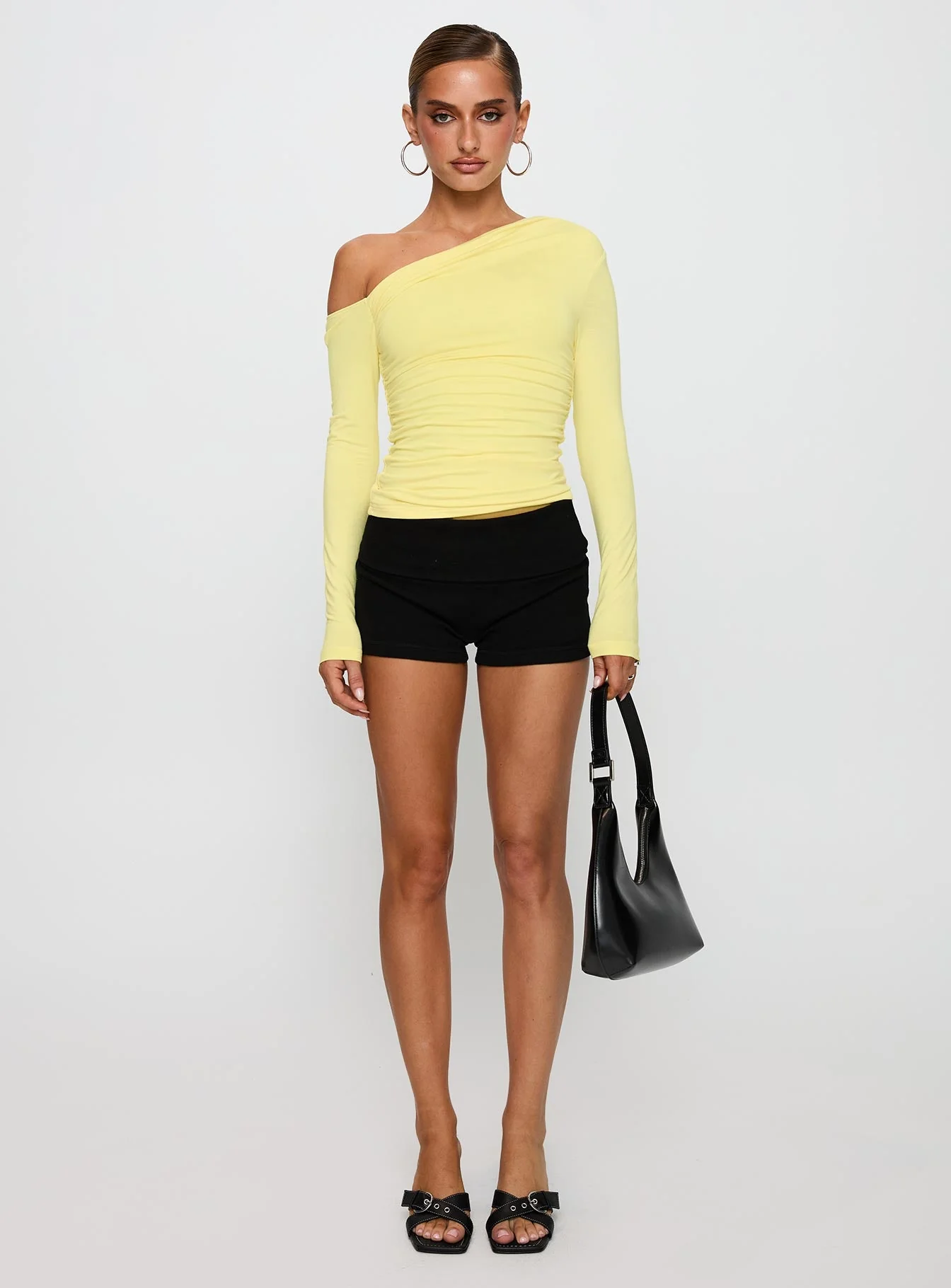 Beller Long Sleeve Top Lemon - Image 7
