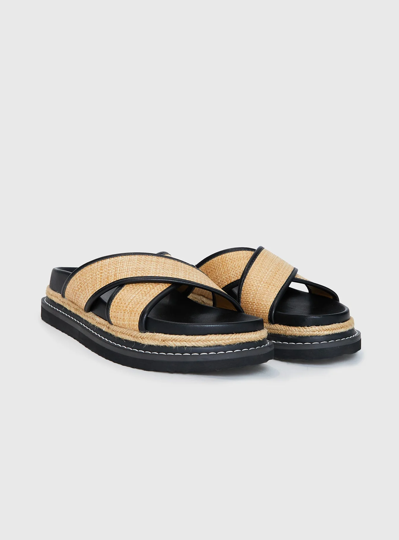 Billini Aysha Sandals Natural Raffia - Image 3