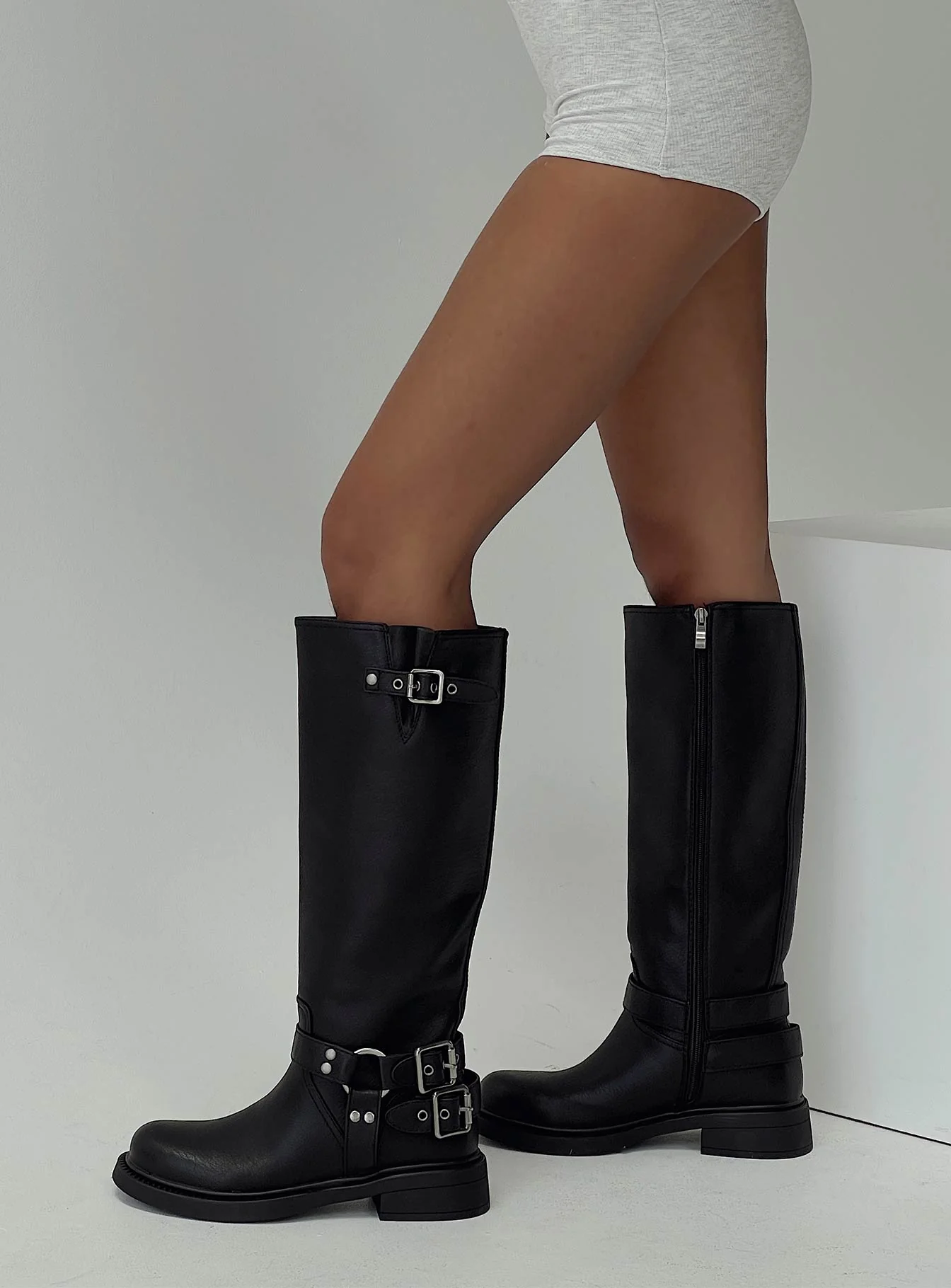 Billini Kaylen Riding Boots Black - Image 5