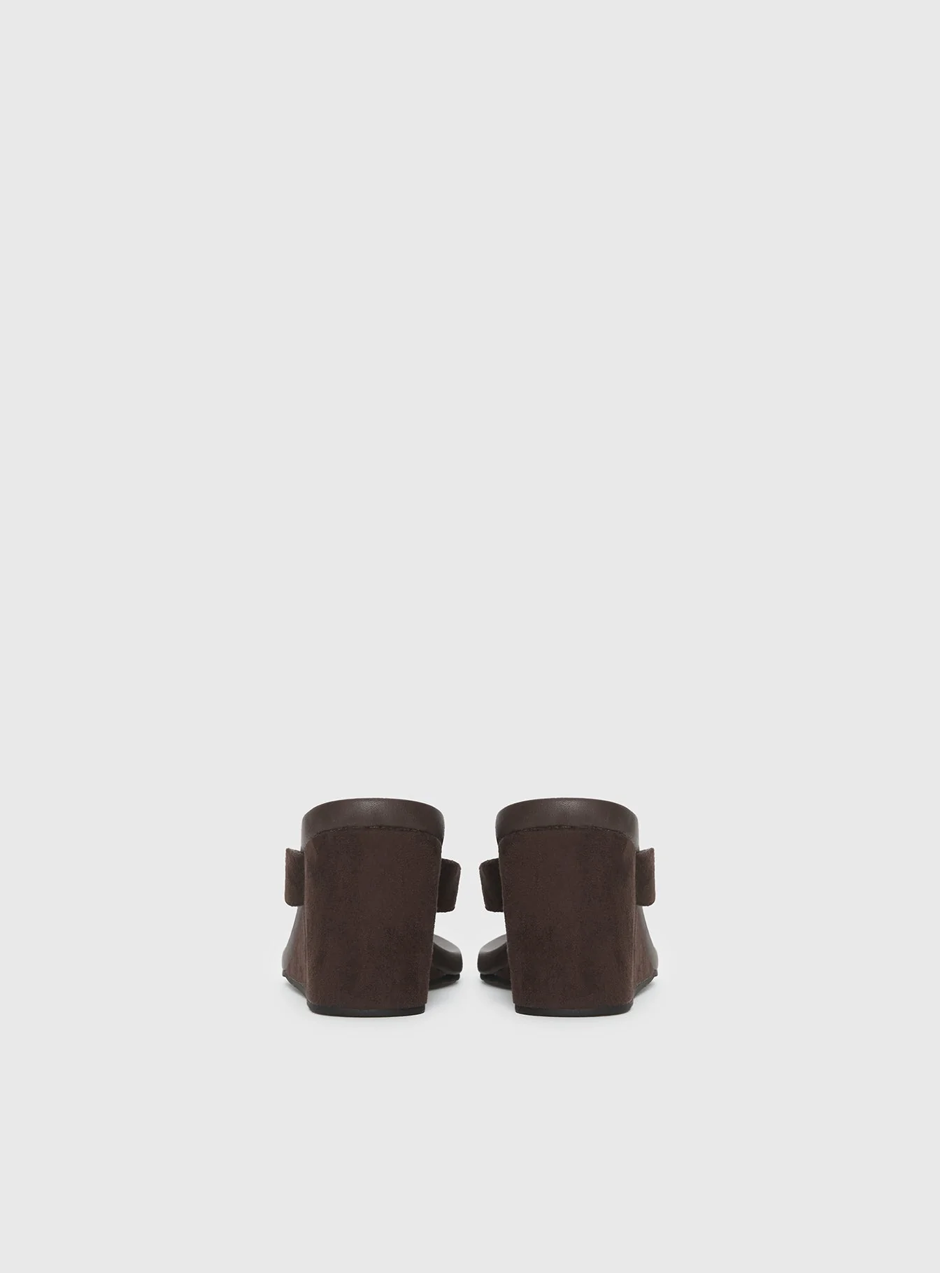Billini Ravyn Heels Dark Cacao Faux Suede - Image 4