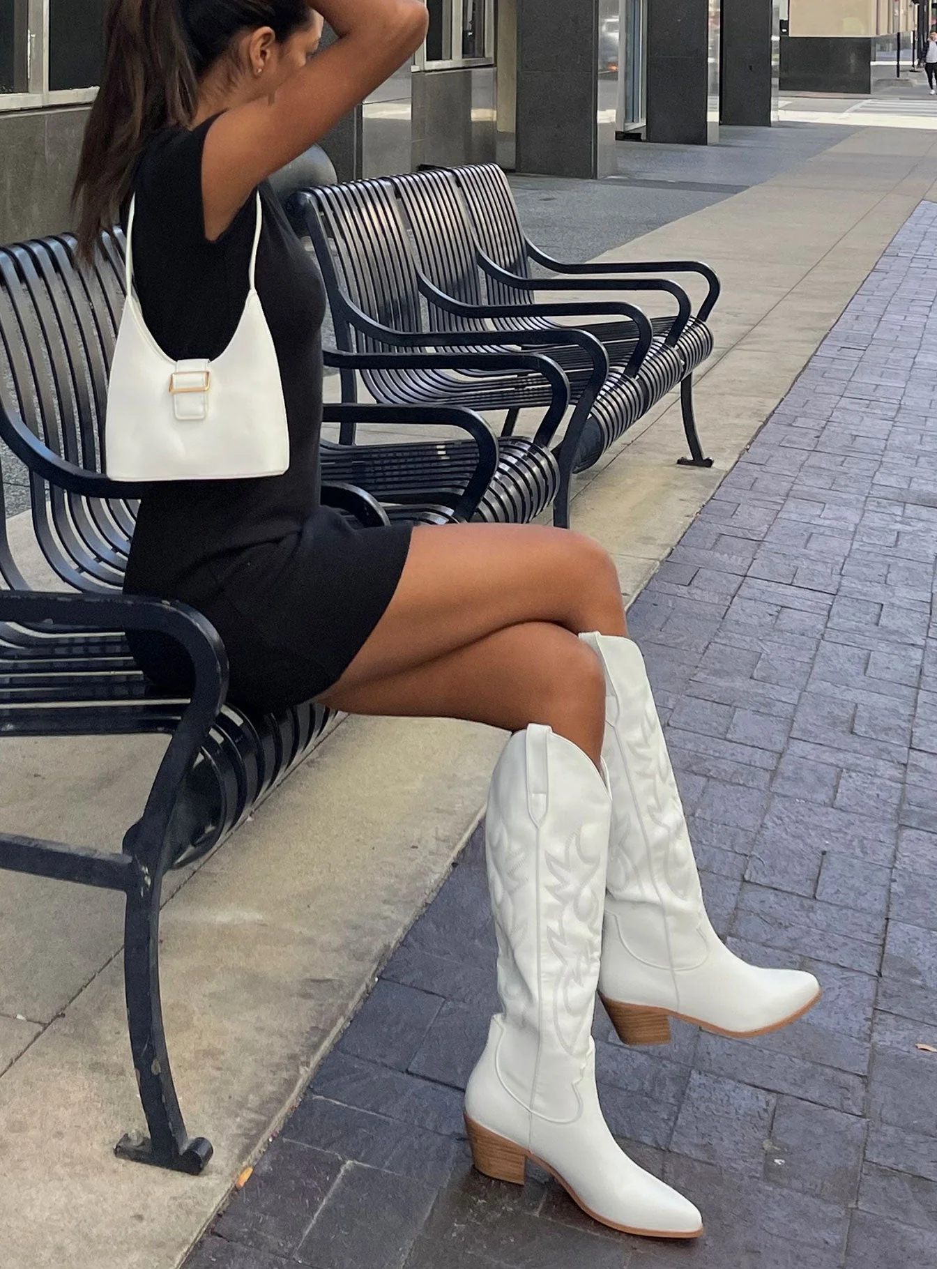 Billini Urson Boots White - Image 9
