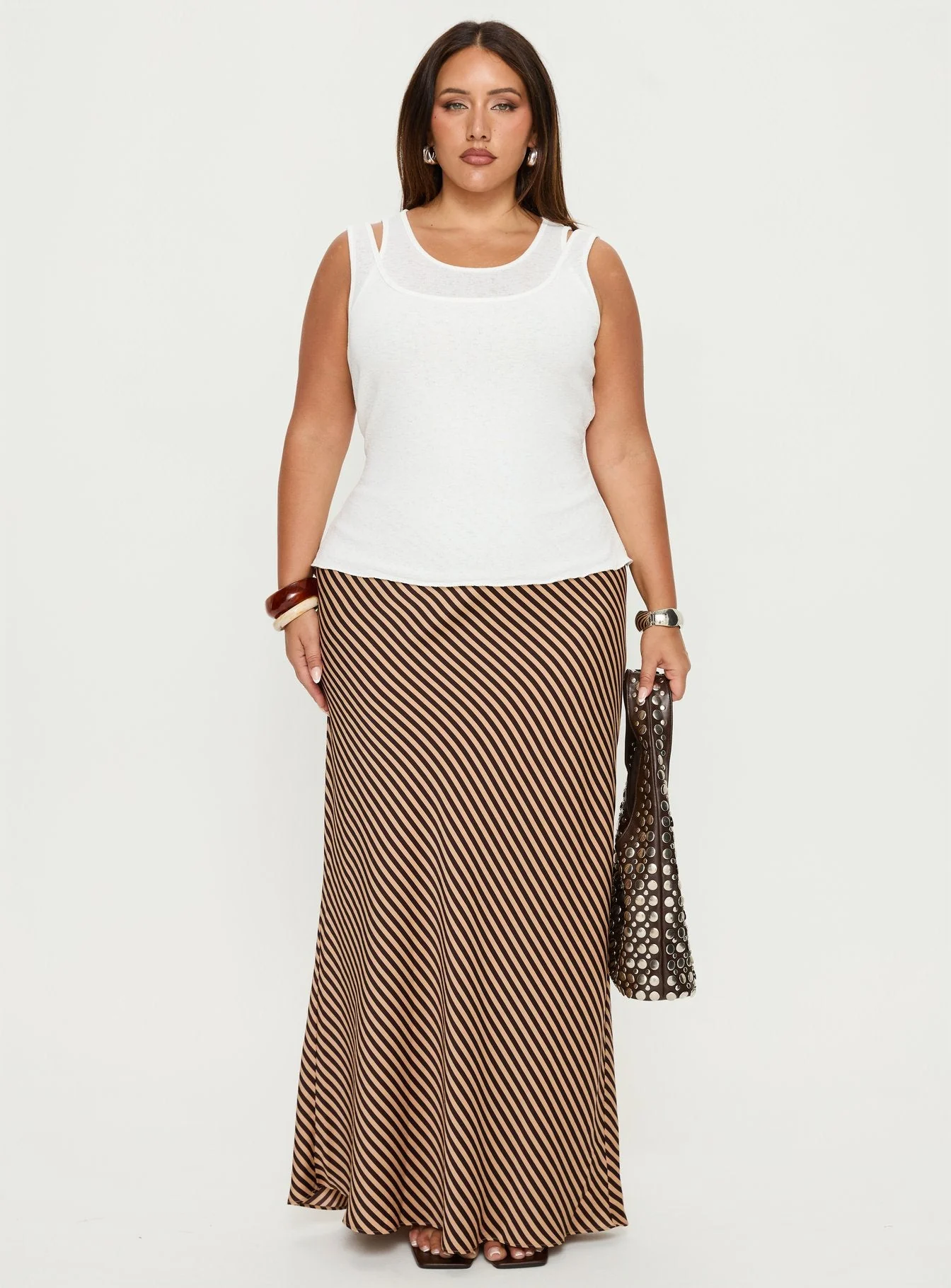 Ceyla Layered Tank Top White Curve - Image 7