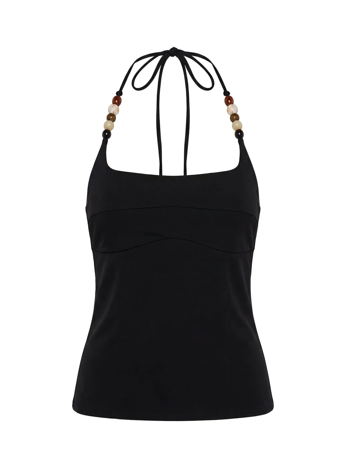 Cherise Bead Detail Top Black - Image 8