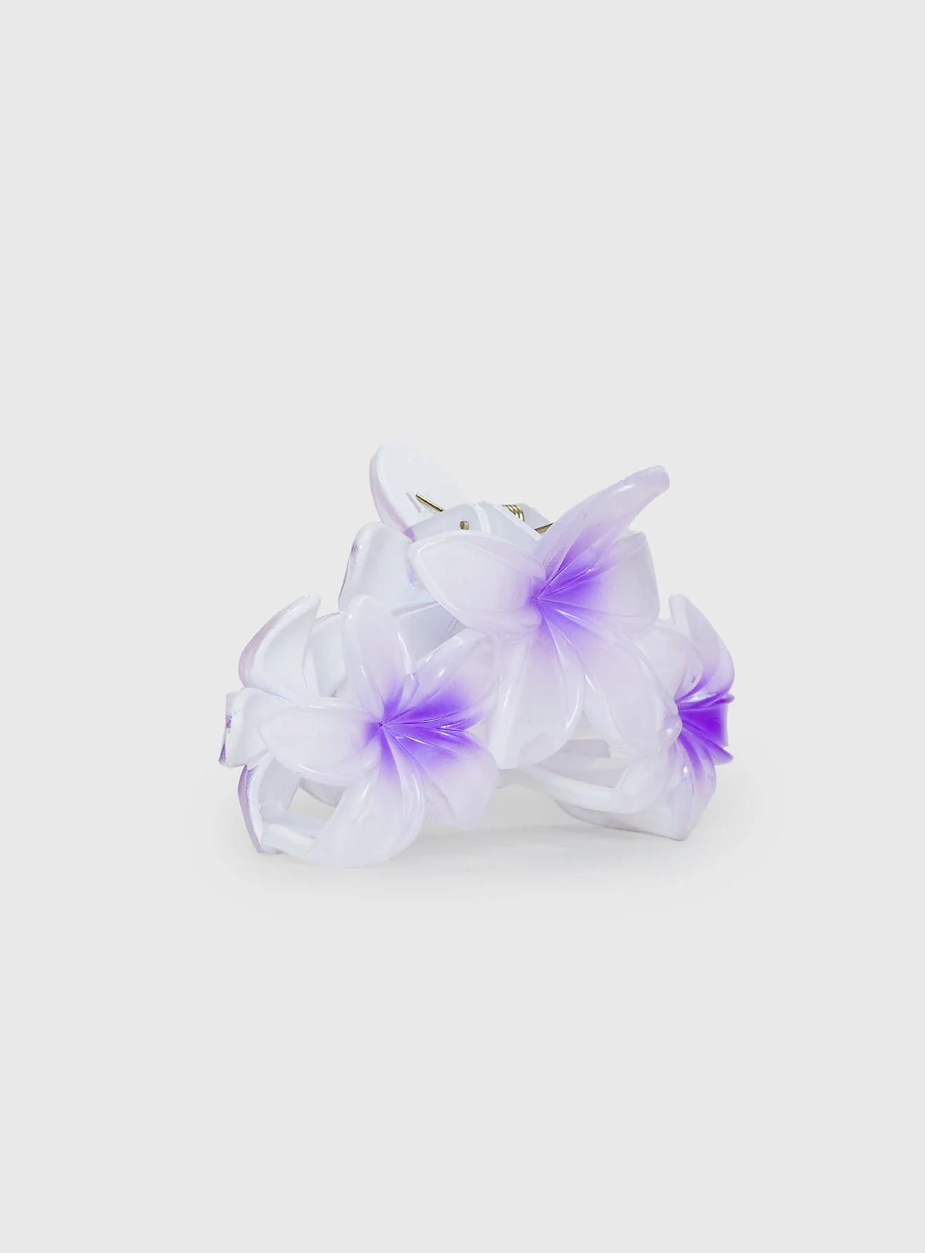 Chianti Frangipani Claw Clip Purple - Image 3