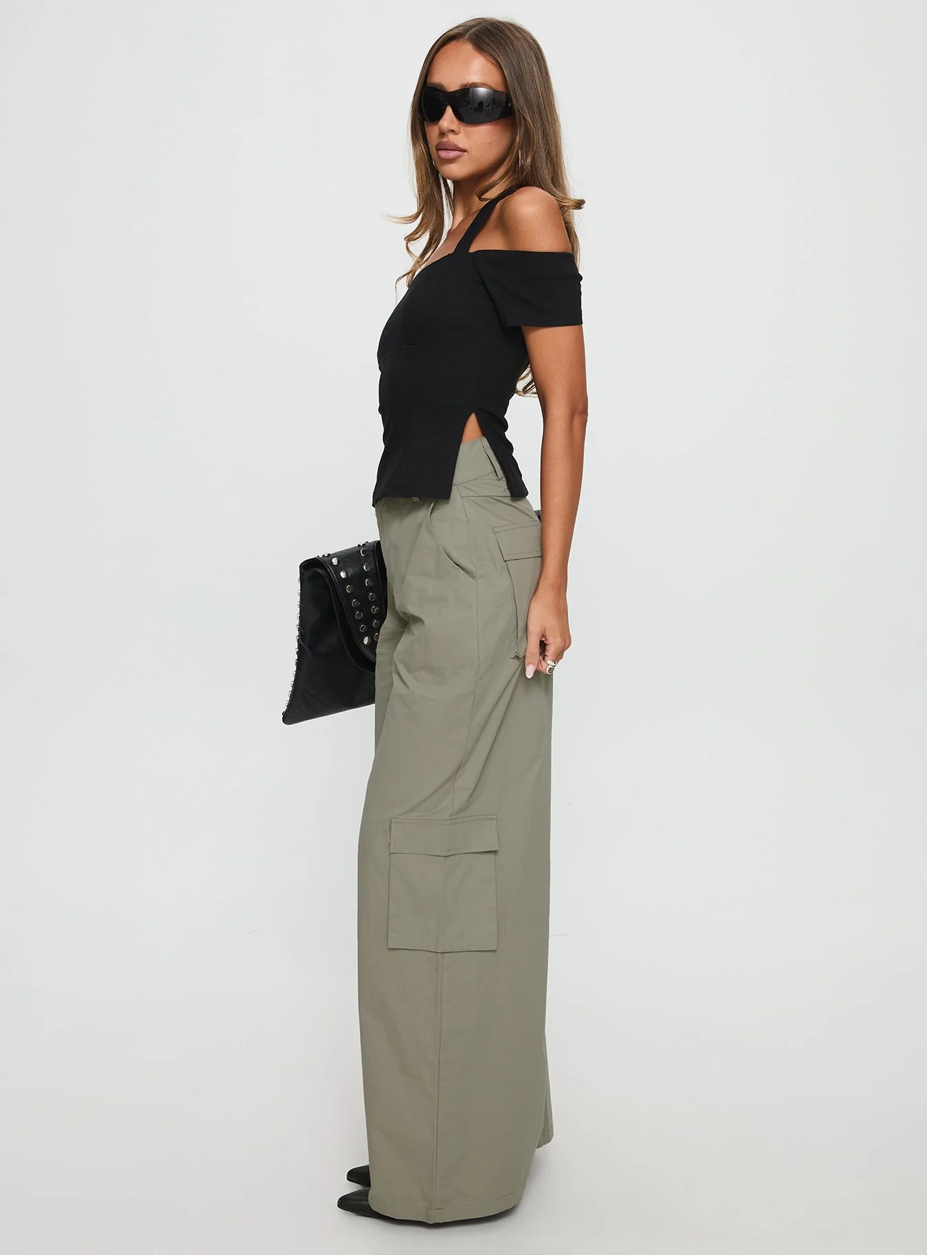 Companions Cargo Slack Pant Khaki - Image 3