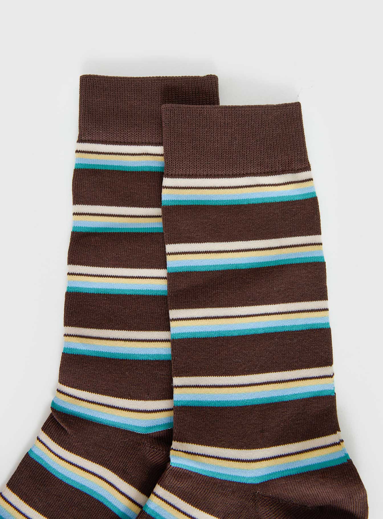Corteze Crew Sock Multi Stripe - Image 3