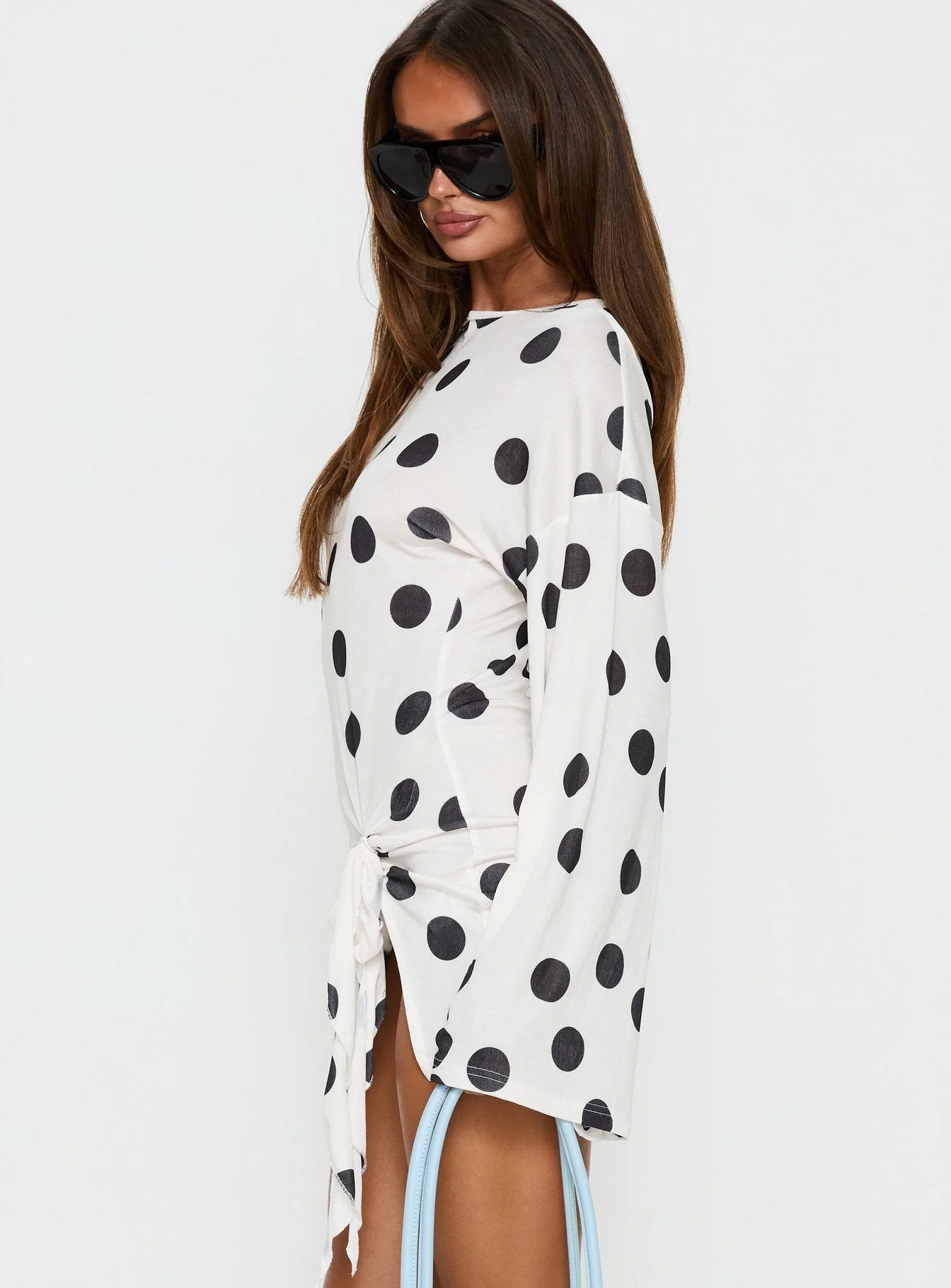 Cosmic Mini Dress Moonlight Polka - Image 4