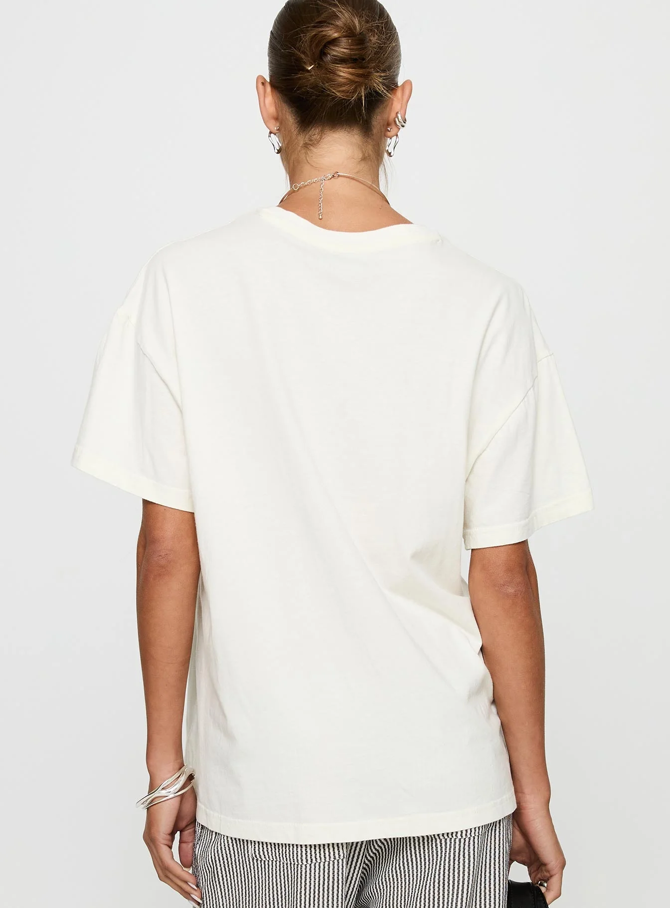 Country Festival Oversized Tee White - Image 4