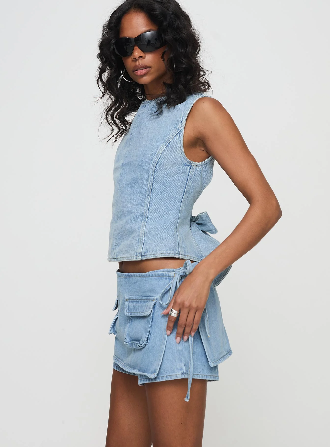 Countryside Skort Classic Denim - Image 4