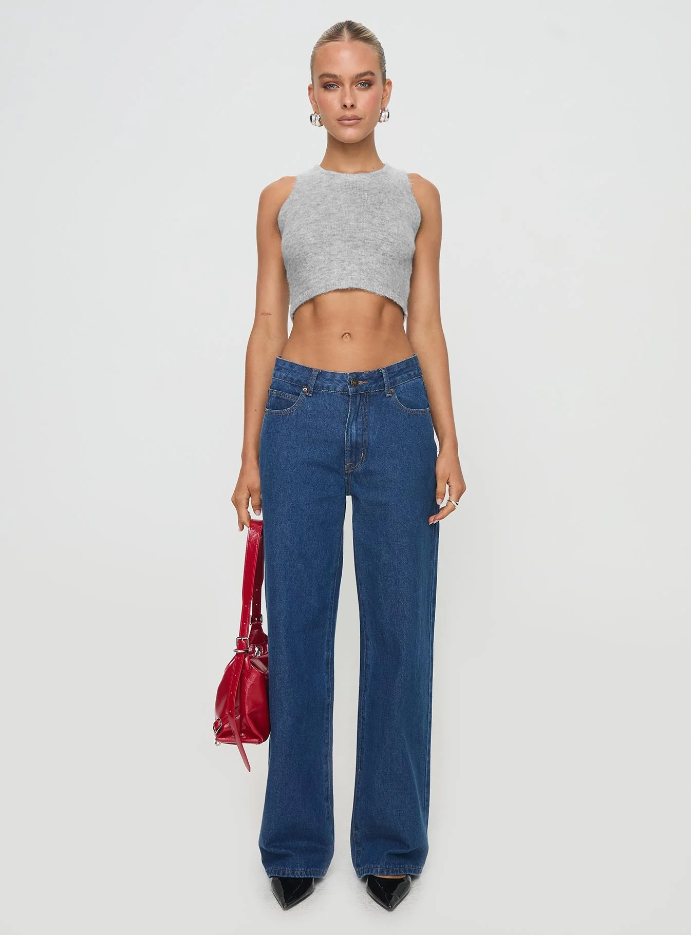 Crallie Knit Top Grey - Image 7