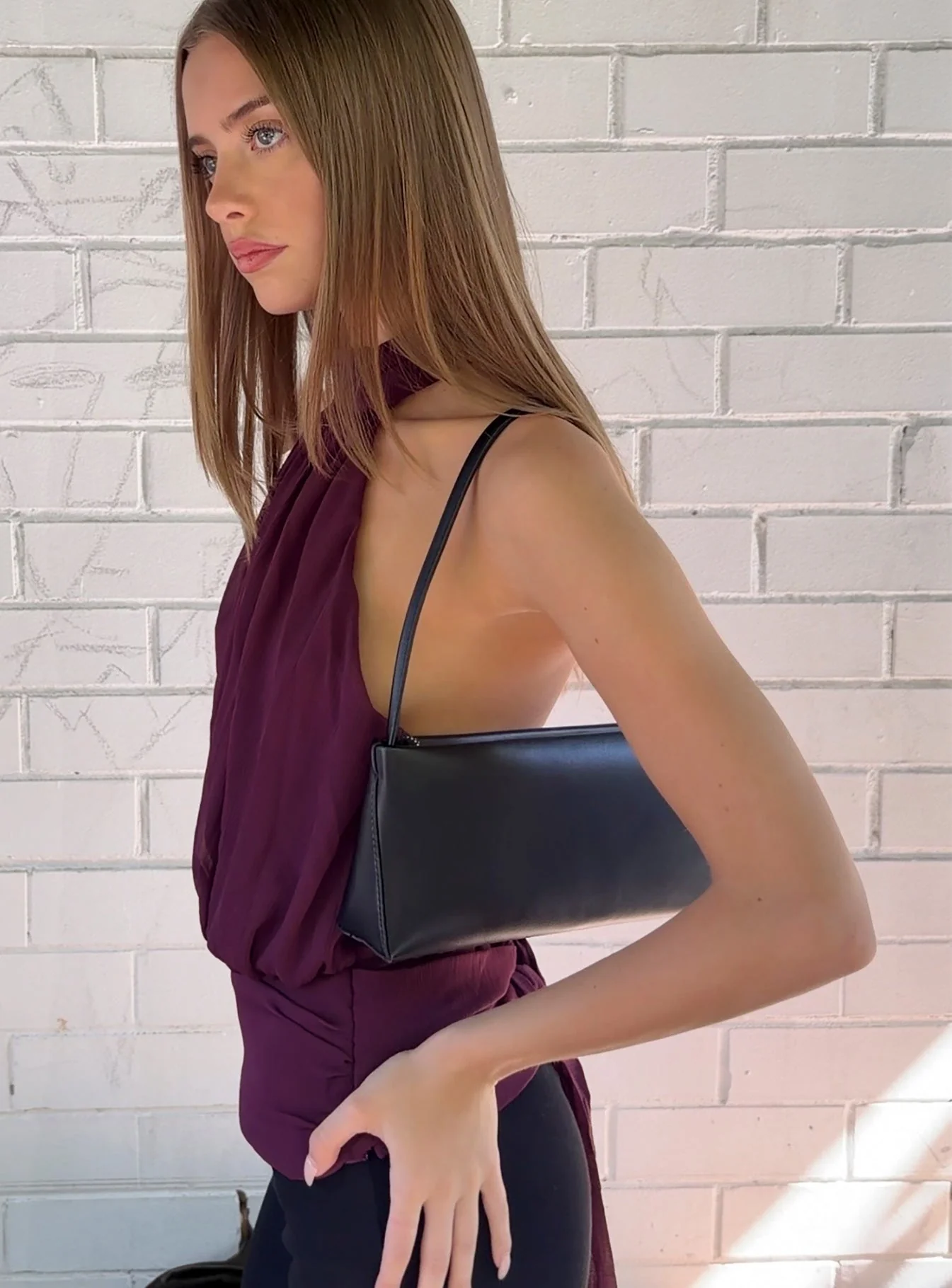 Dawn To Dusk Shoulder Bag Black - Image 8