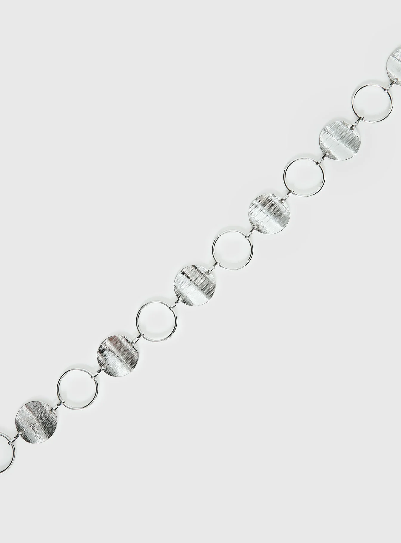 Dawna Circle Belt Silver - Image 3