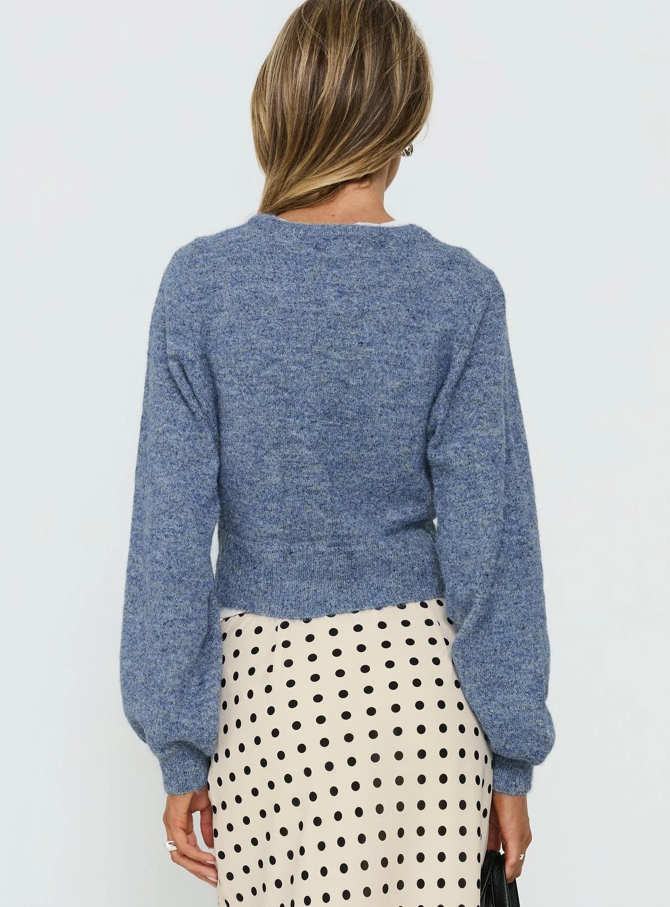 Dawsen Button Down Cardigan Navy - Image 5