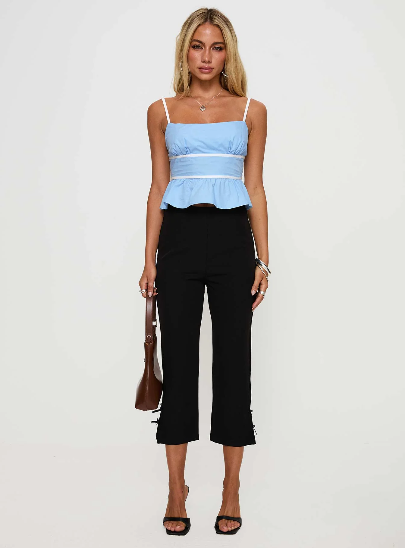 Daxon Top Blue / White - Image 7