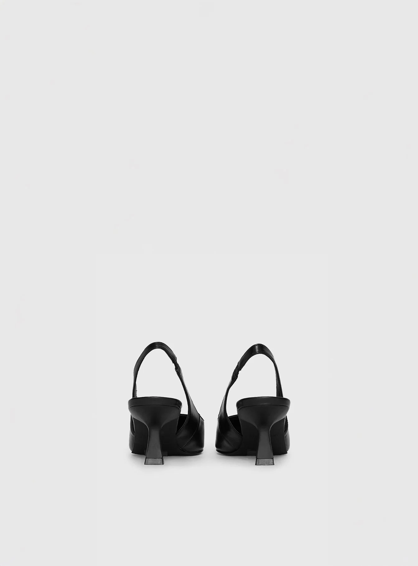 Denalia Pointed Toe Heels Black Matte - Image 5