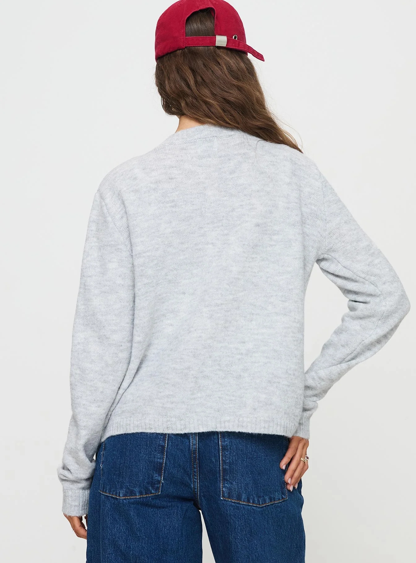 Denmark Cardigan Grey - Image 5