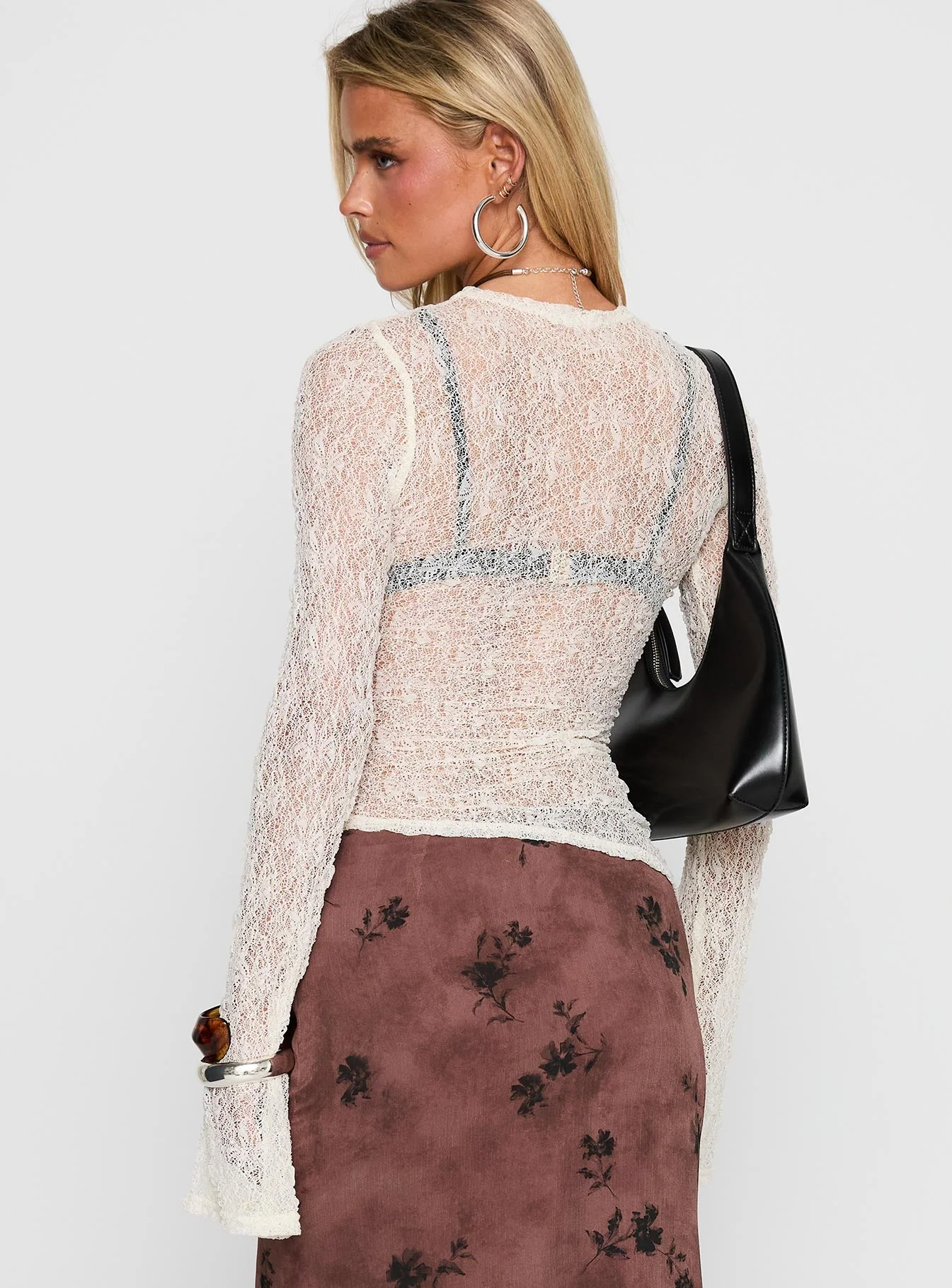 Dulaney Sheer Top White - Image 5