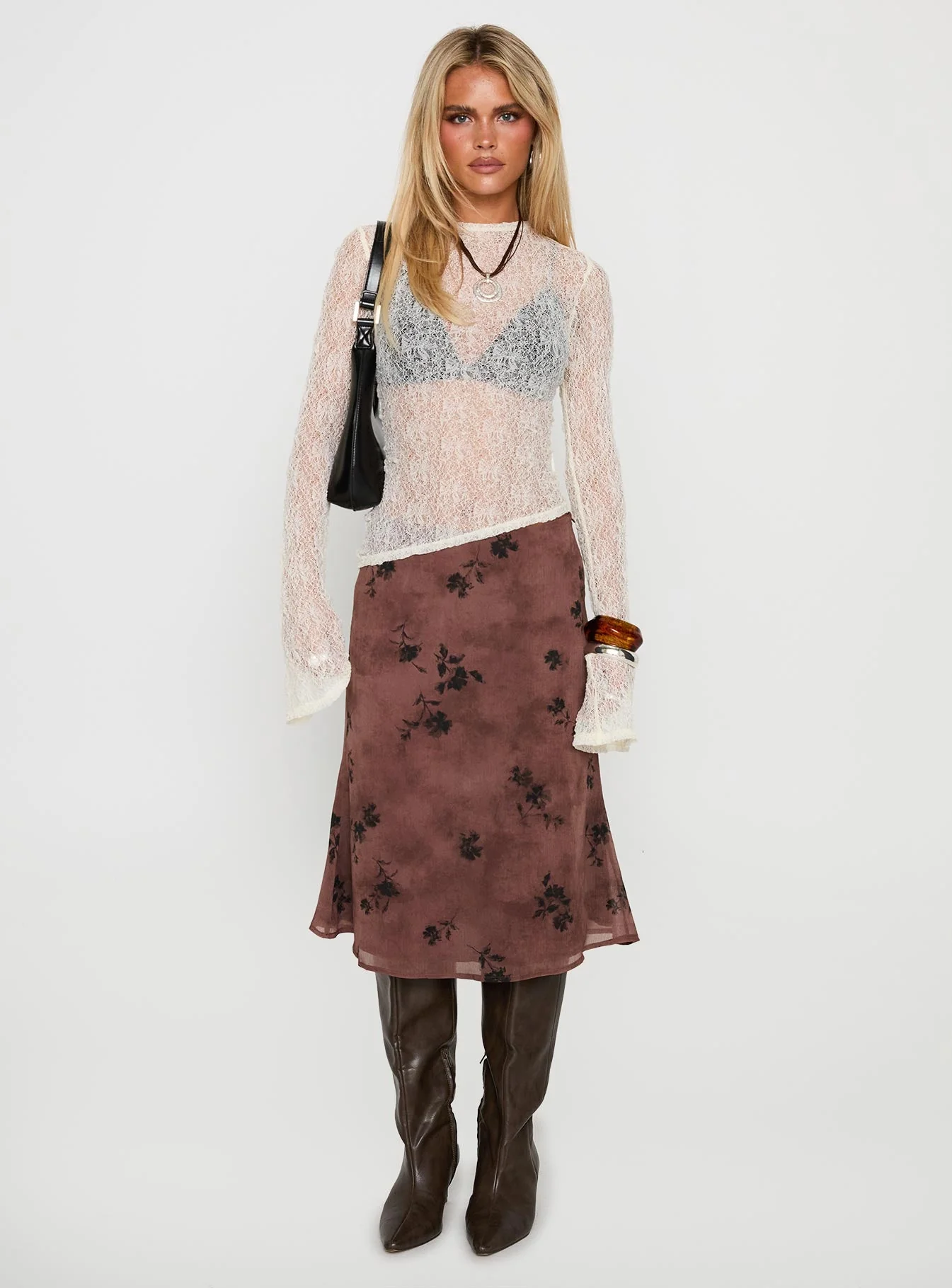 Dulaney Sheer Top White - Image 7