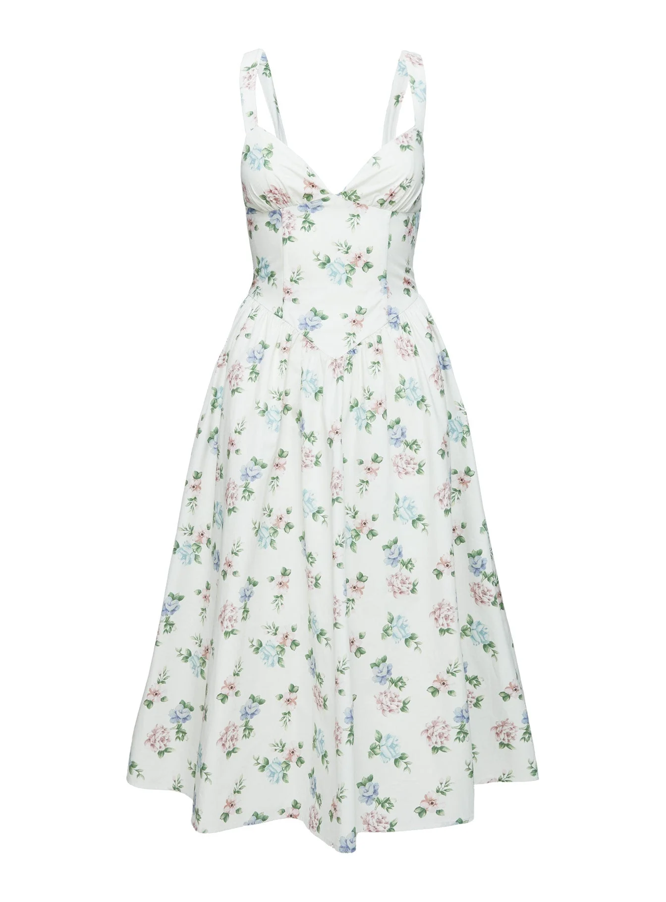 Dulcibella Midi Dress Floral - Image 5