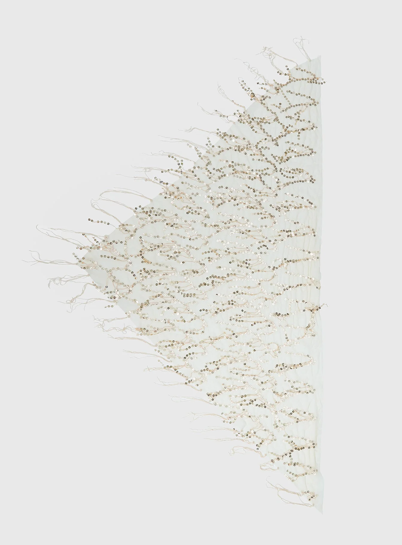 Eager Heart Sarong Cream Sequin - Image 2