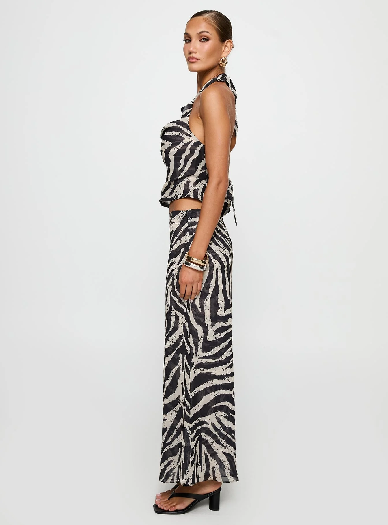 Eleganza Maxi Skirt Zebra - Image 4