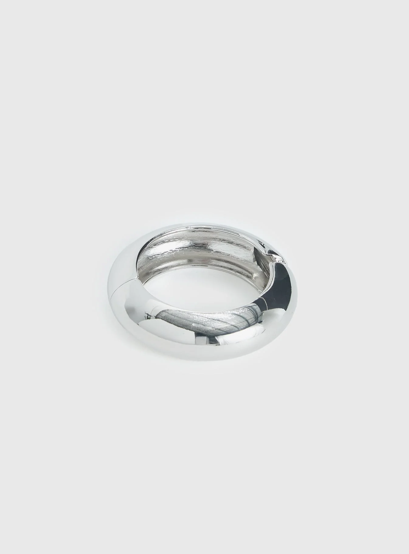 Eliya Chunky Bracelet Silver - Image 2