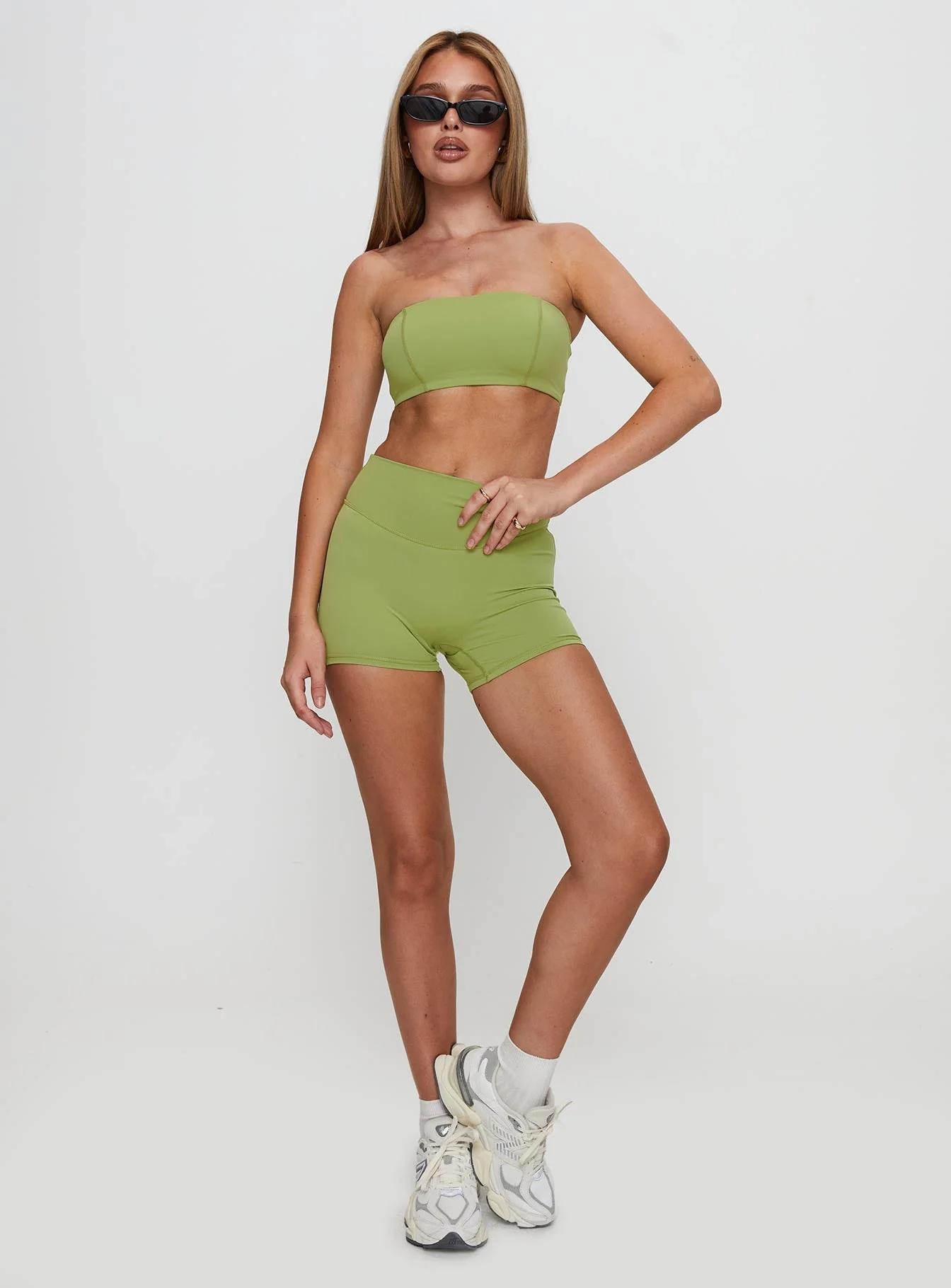 End Goal Active Bandeau Top Green - Image 3