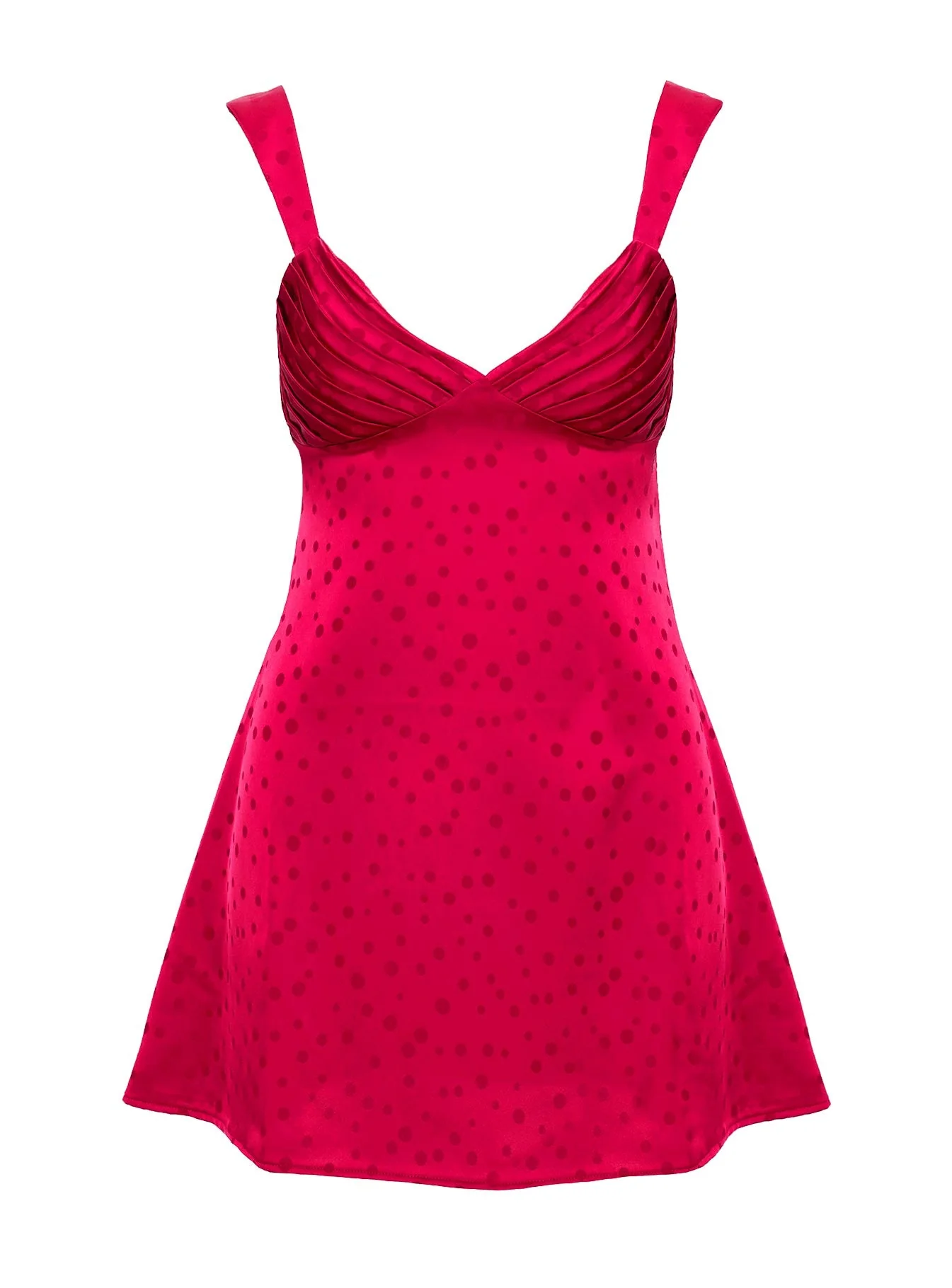 Evadine Mini Dress Red - Image 5