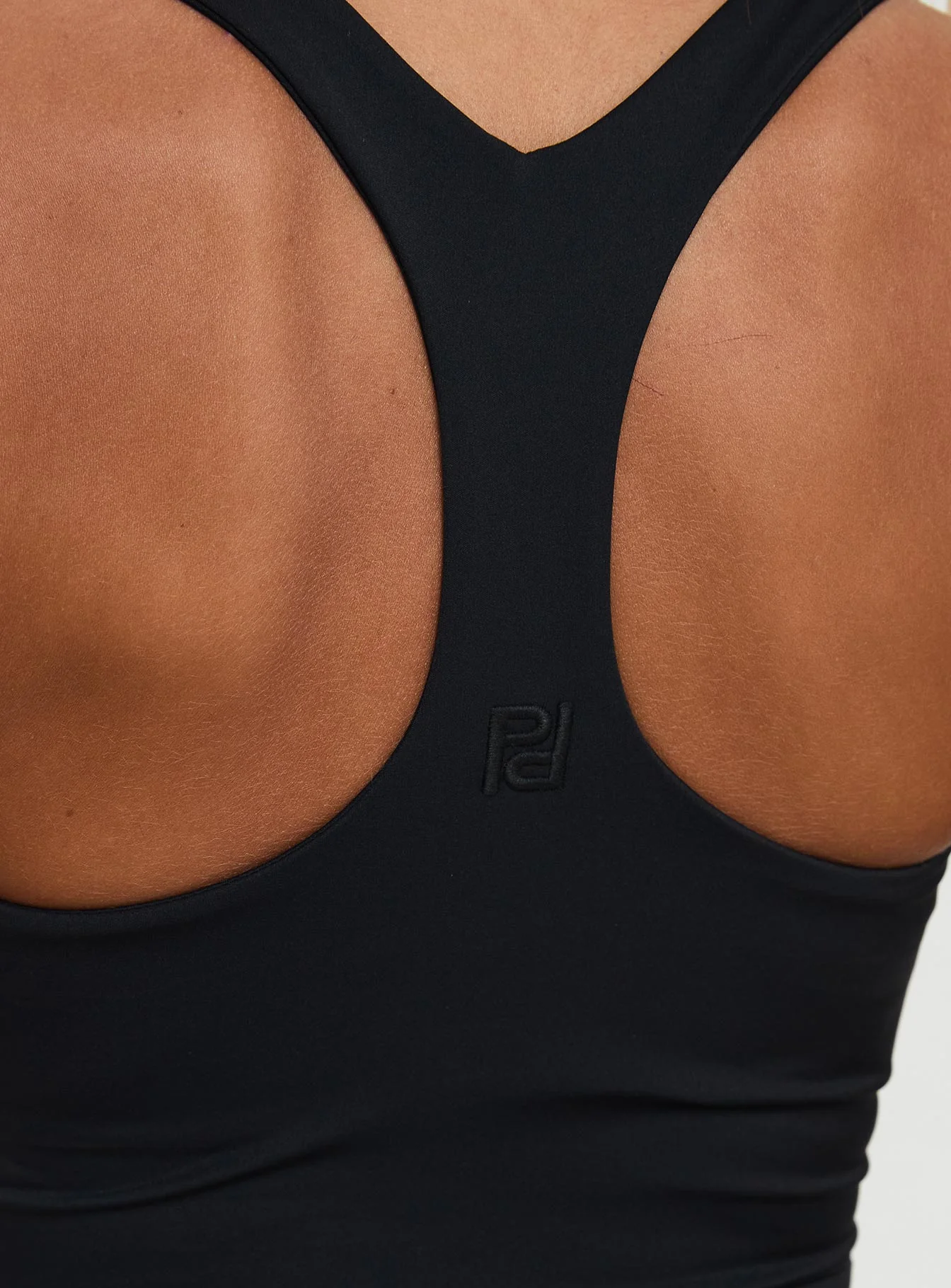 Fast Track Longline Active Tank Top Black - Image 7