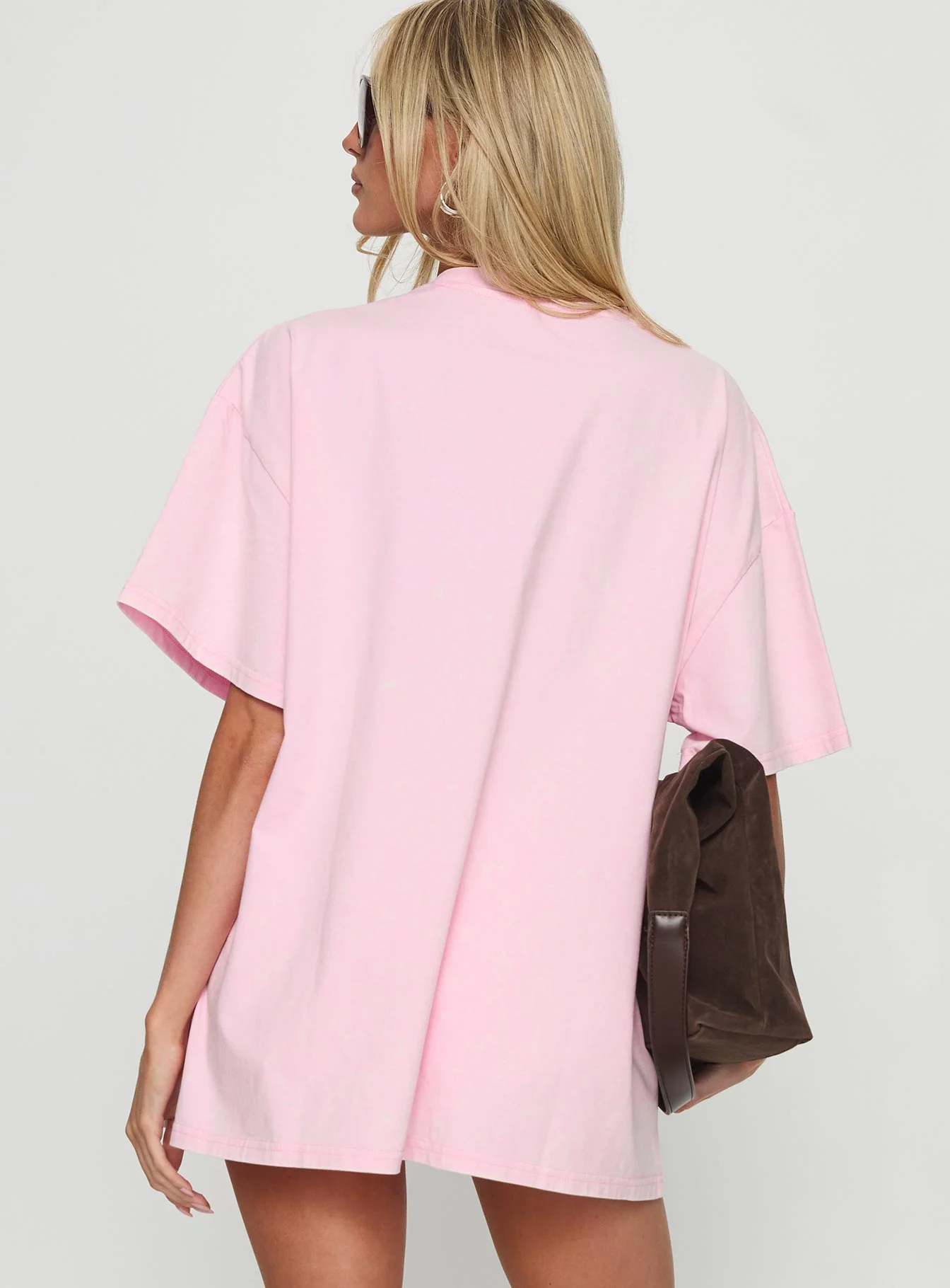 Freshly Picked Oversized Graphic Tee Pink - Image 4