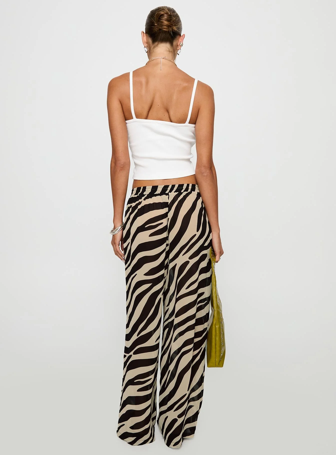 Fyre Wide Leg Pant Zebra - Image 4