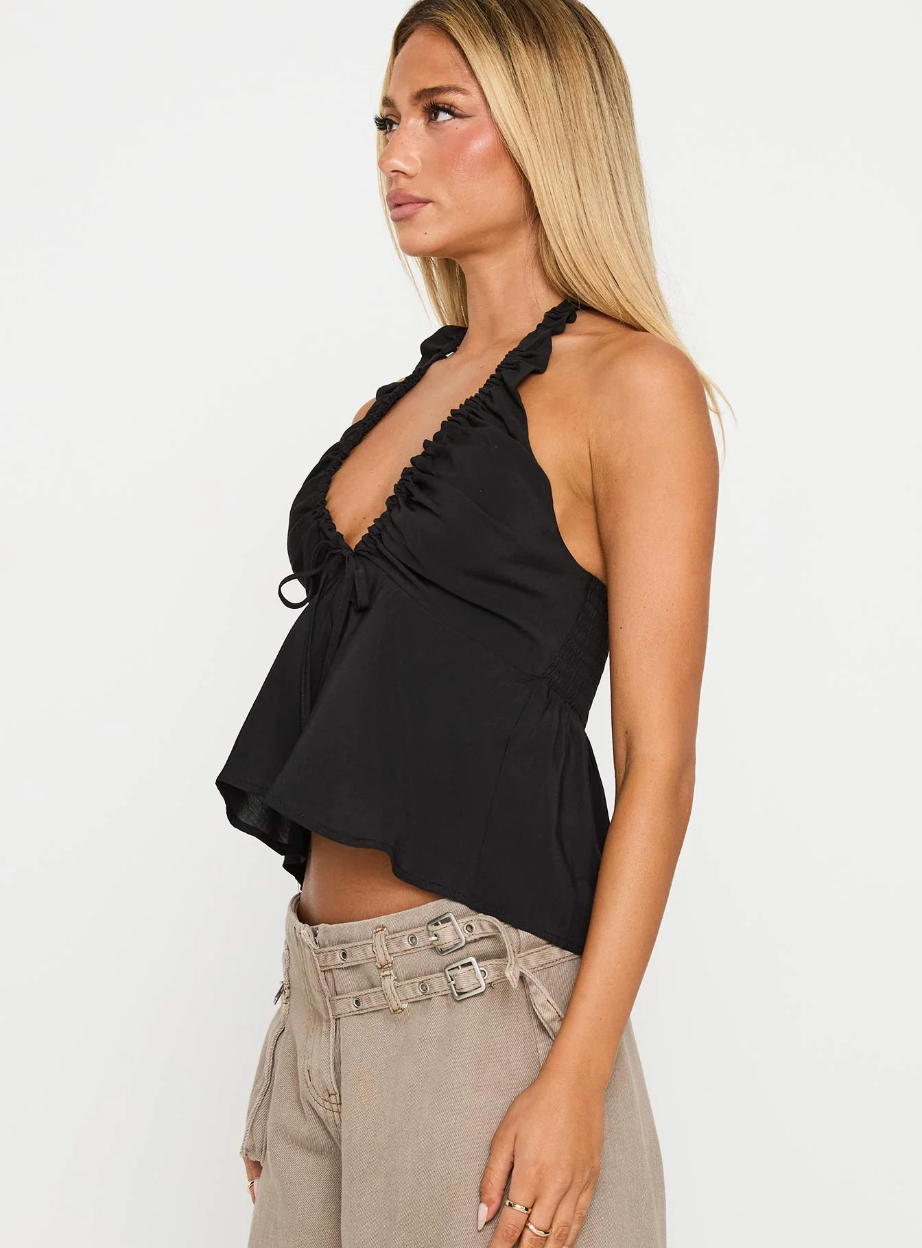 Gadot Halter Top Black - Image 4
