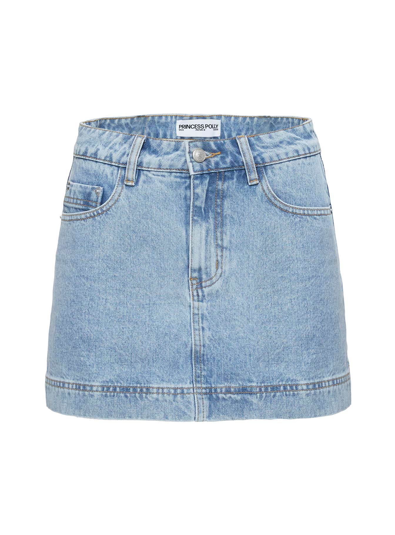 Gazelle Denim Skort Light Wash - Image 9