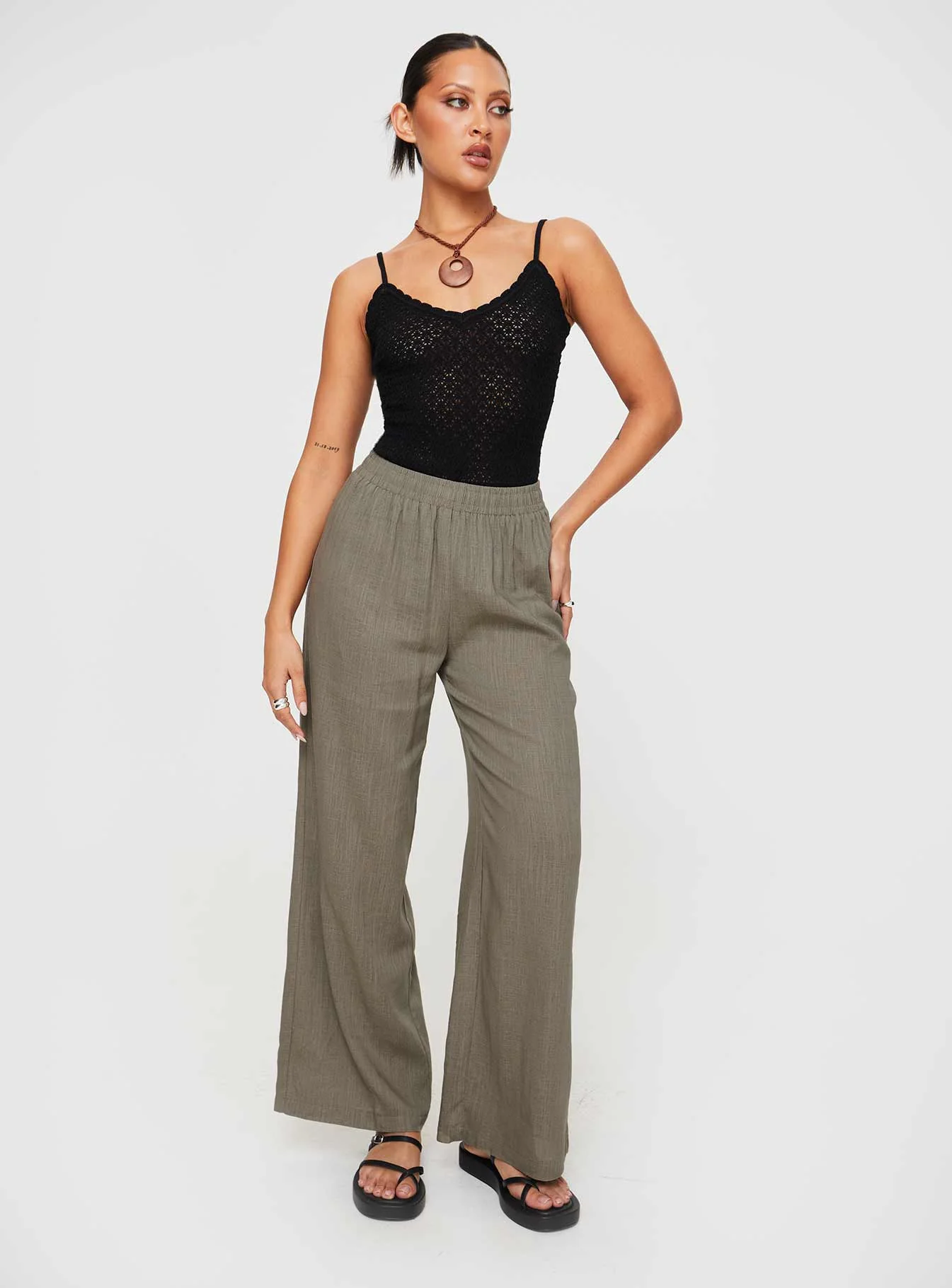 Going For It Knit Bodysuit Black - Image 3